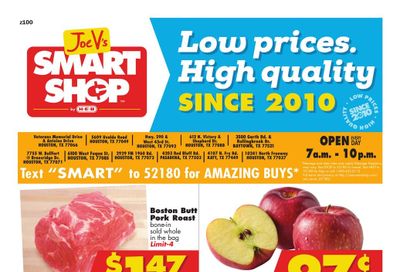 Joe V's Smart Shop (Conroe Area, TX) Weekly Ad September 23 - 29, 2026