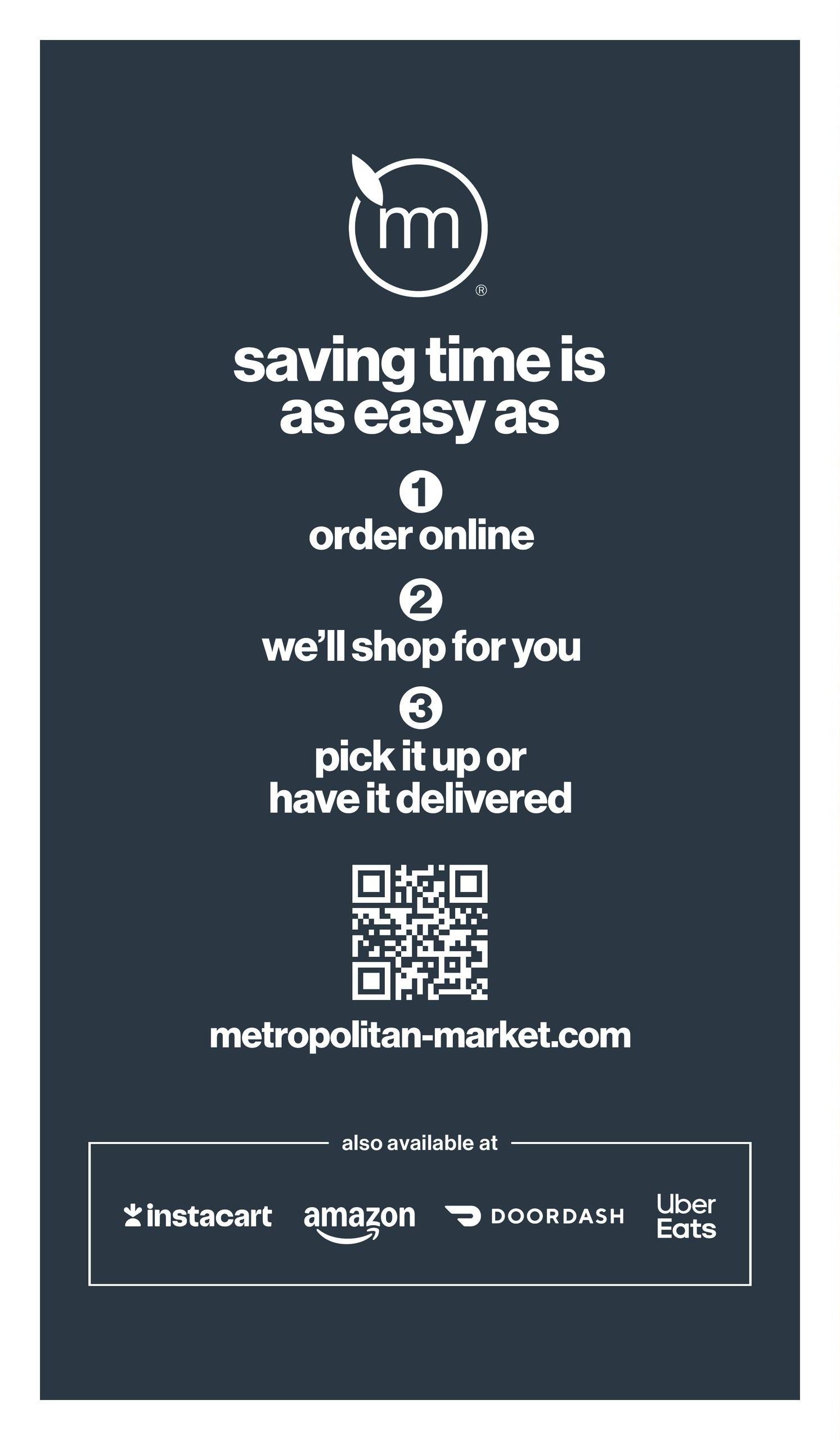 Metropolitan Market Weekly Ad September 23 - November 17, 2026