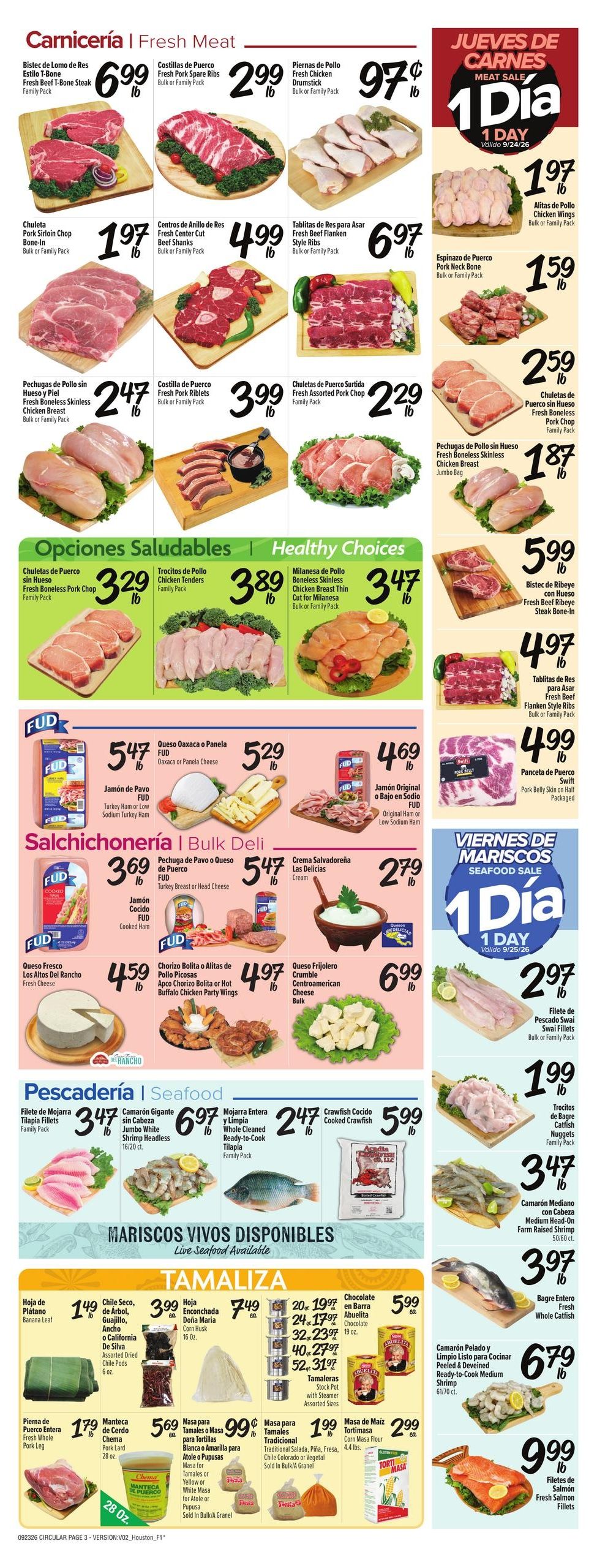 Fiesta Mart (Conroe Area, TX) Weekly Ad September 23 - 29, 2026