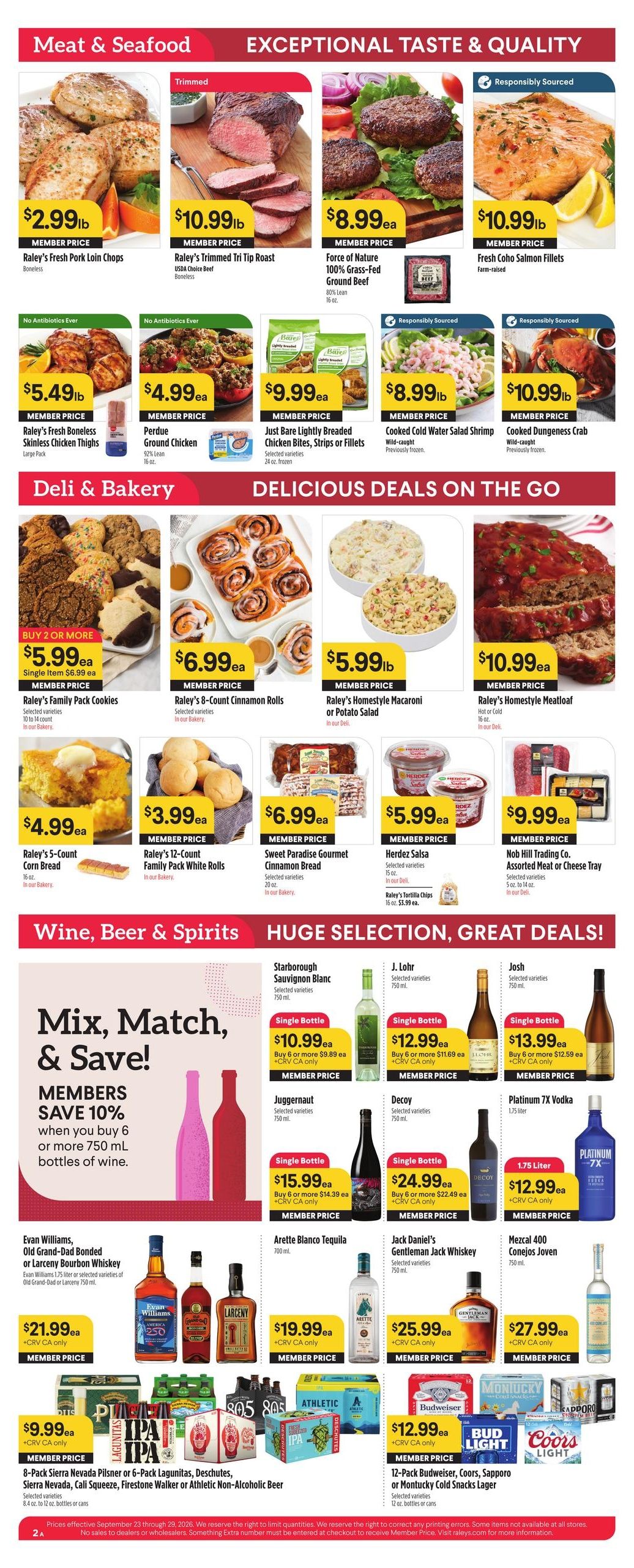 Nob Hill Foods Weekly Ad September 23 - 29, 2026