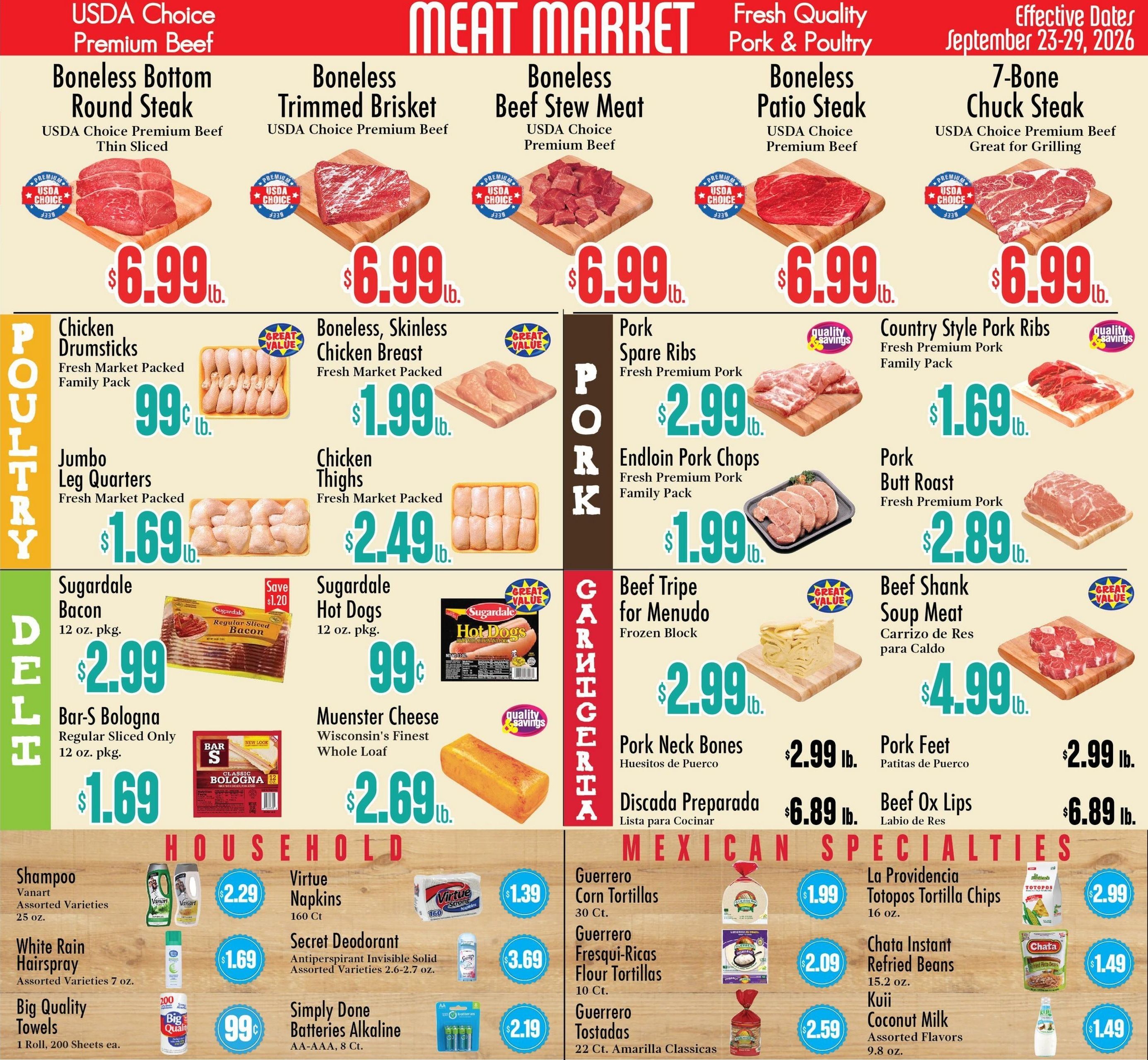 Food City Supermarkets Weekly Ad September 23 - 29, 2026