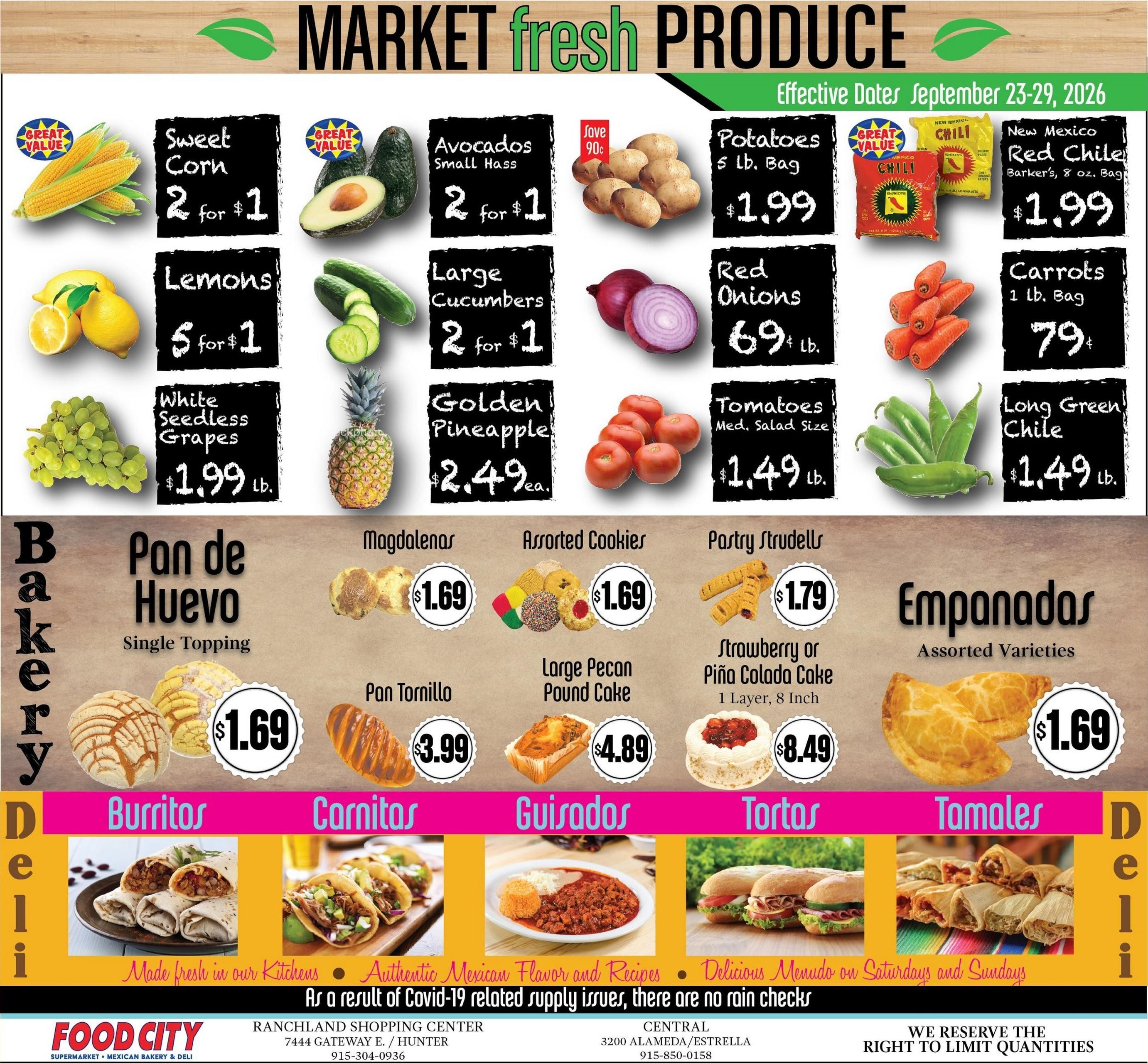 Food City Supermarkets Weekly Ad September 23 - 29, 2026