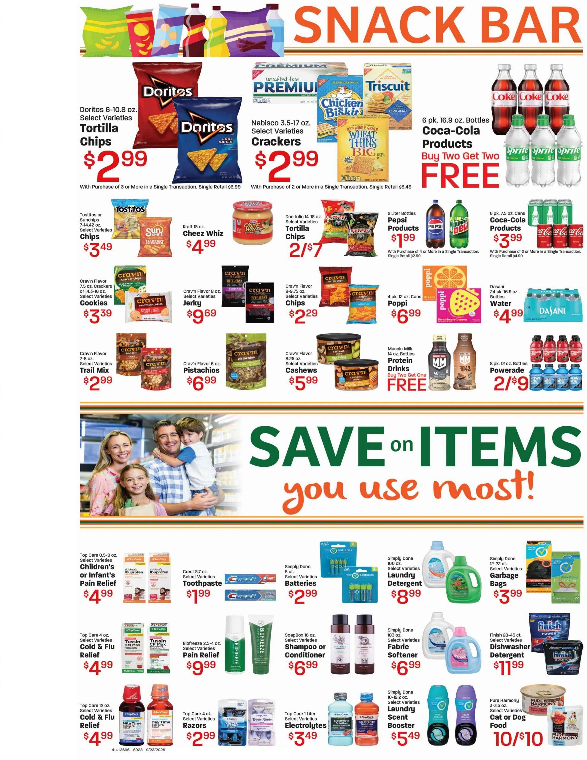 Reynold's Market (Sidney Area, MT) Weekly Ad September 23 - 29, 2026