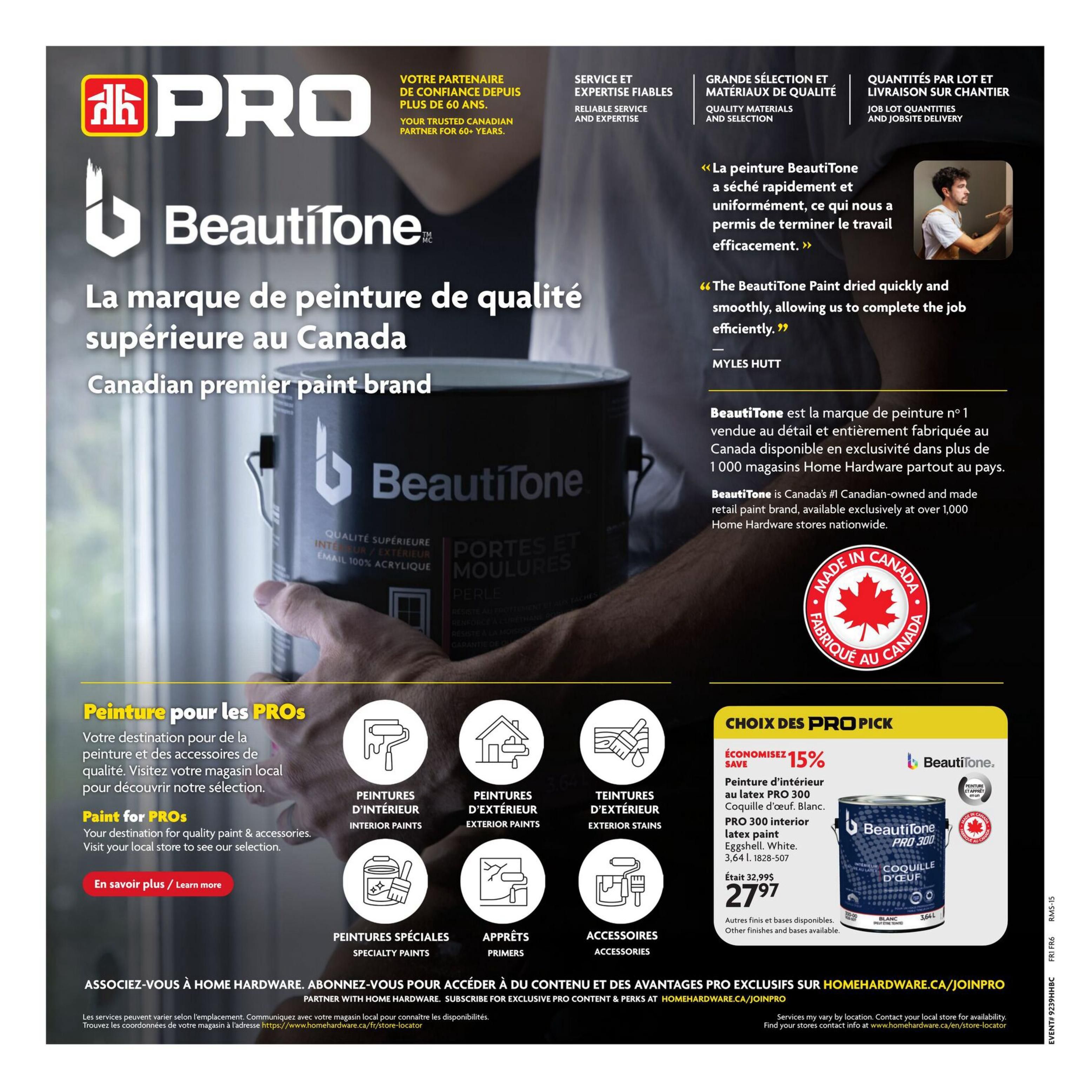 Home Hardware Building Centre (QC) Flyer September 24 to October 7
