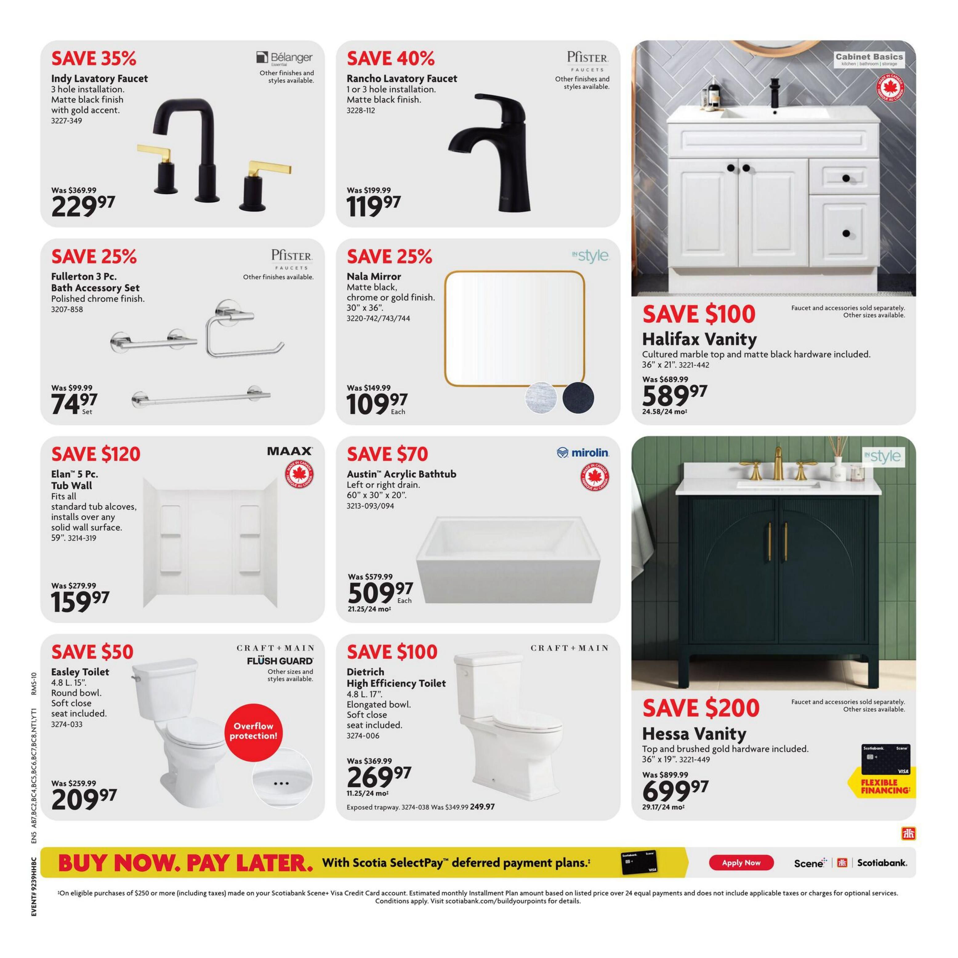 Home Hardware Building Centre (BC) Flyer September 24 to October 7
