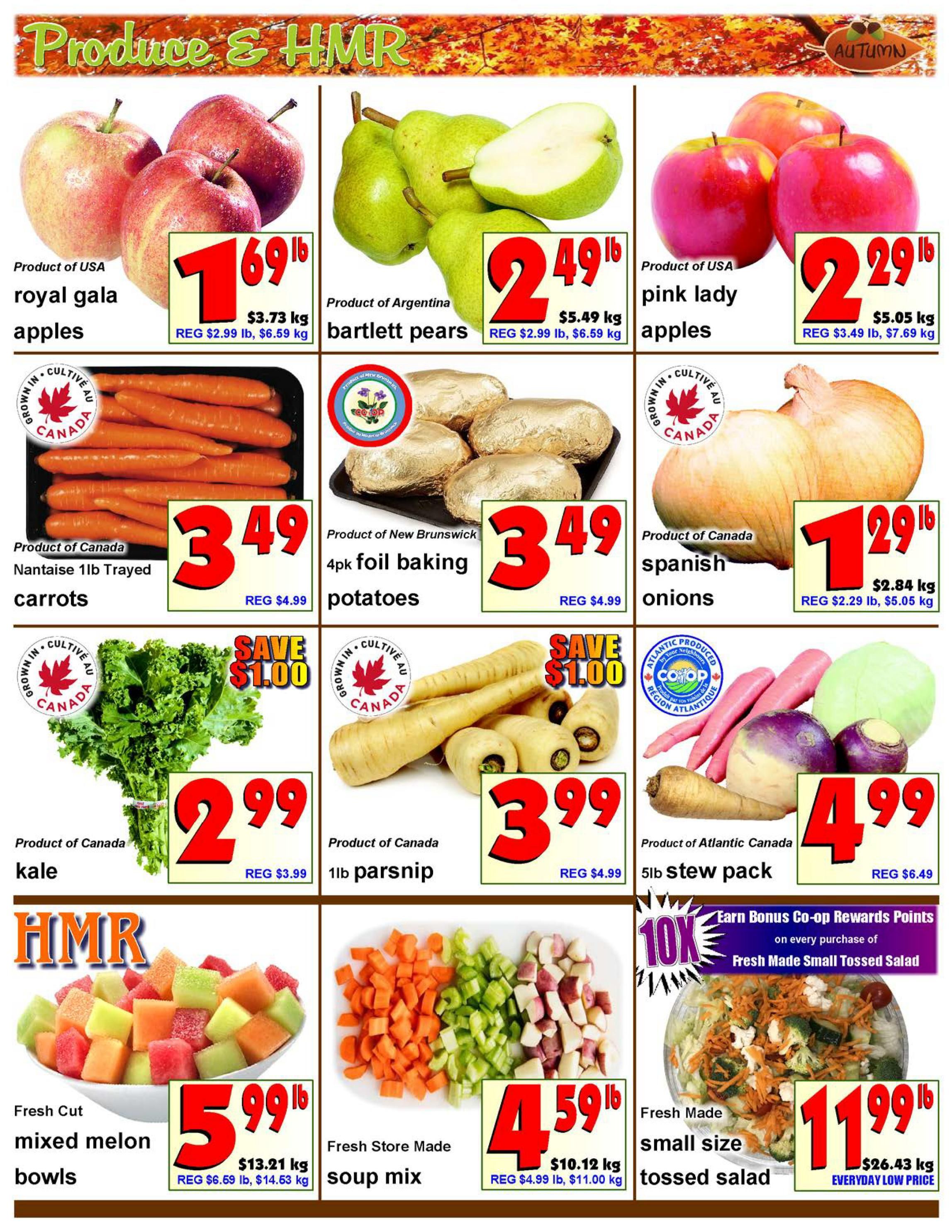 Fredericton Co-op Flyer September 24 to 30