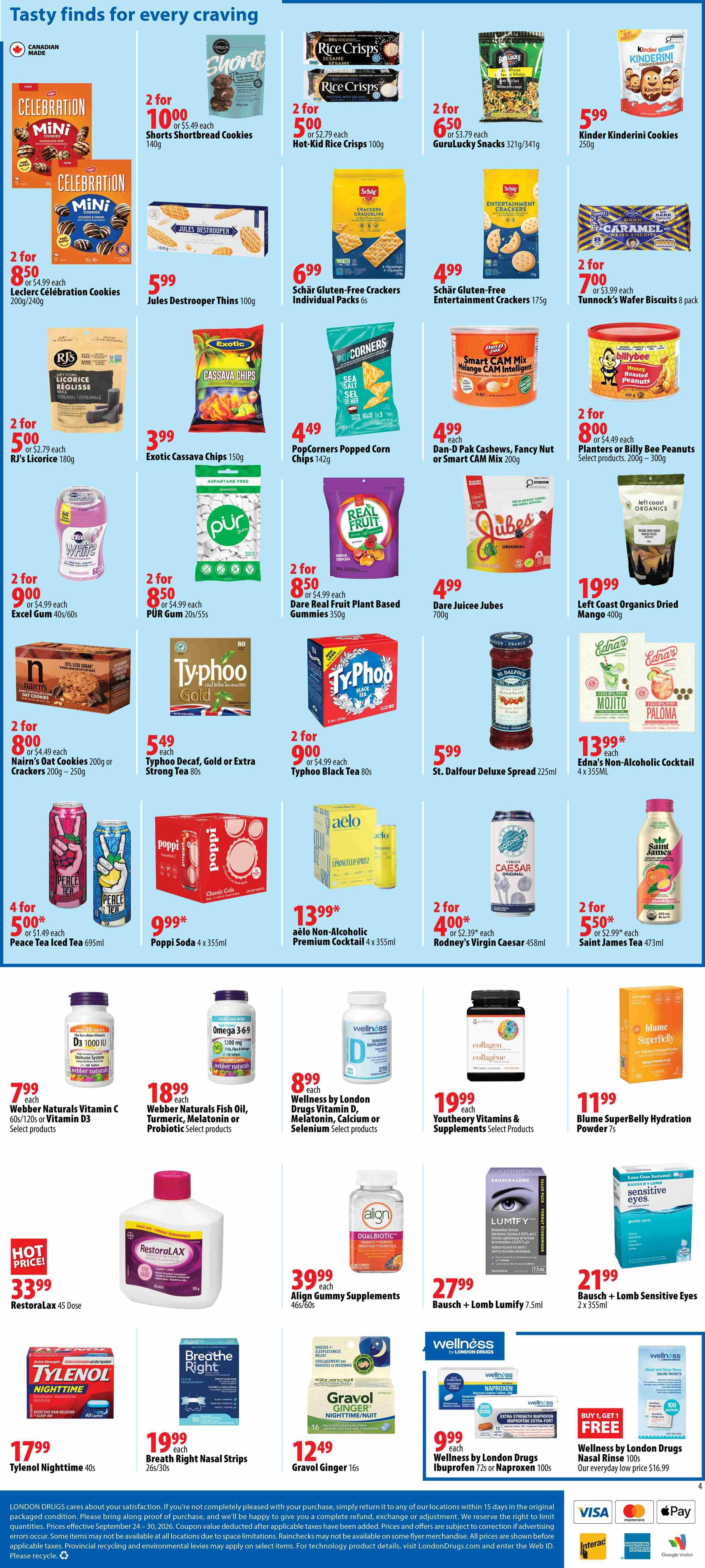 London Drugs Weekly Flyer September 24 to 30