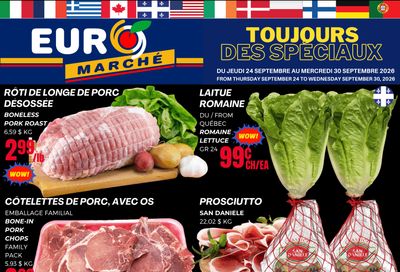 Euro Marche Flyer September 24 to 30