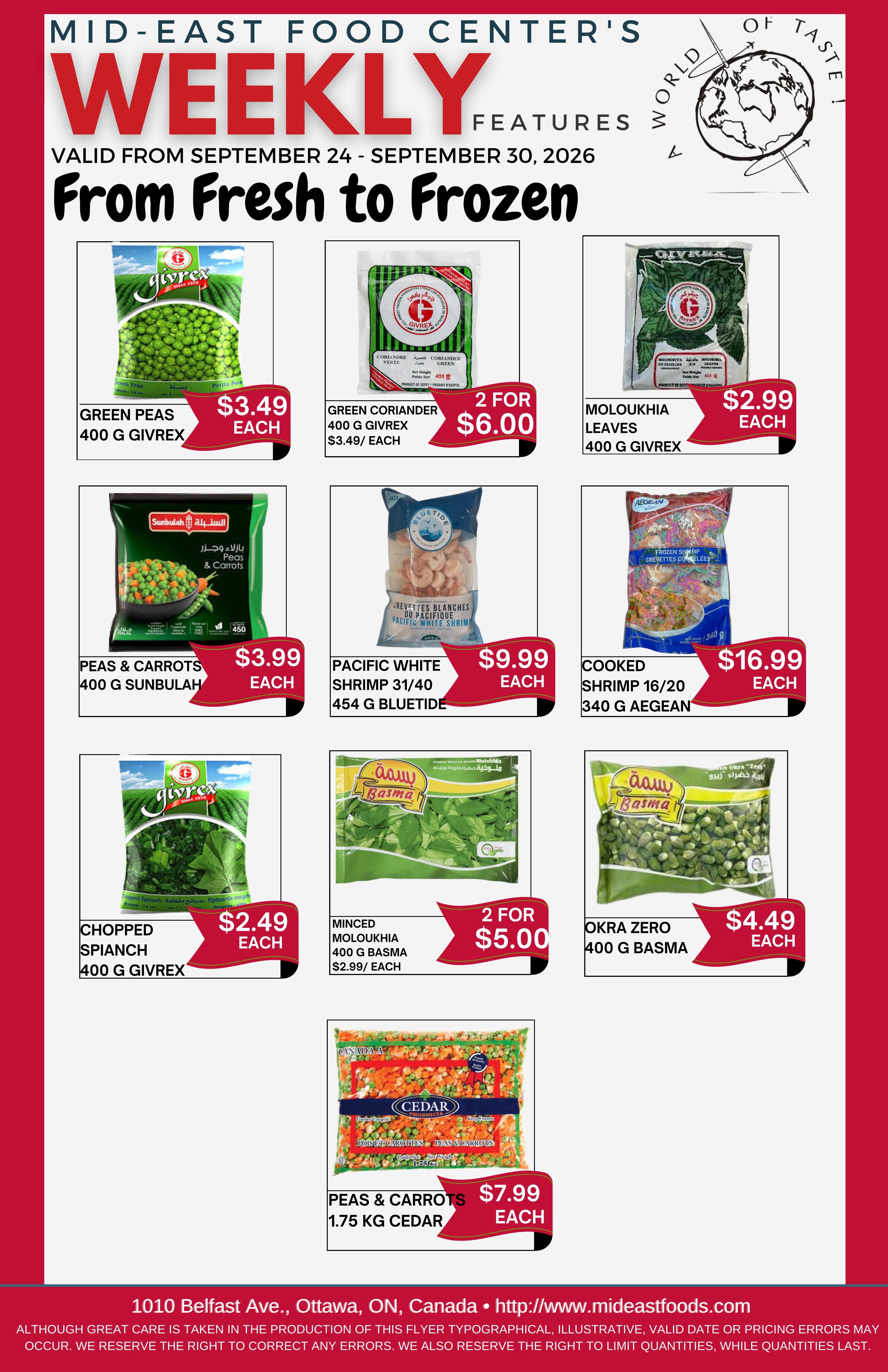 Mid-East Food Centre Flyer September 24 to 30