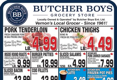 Butcher Boys Grocery Store Flyer September 23 to October 1