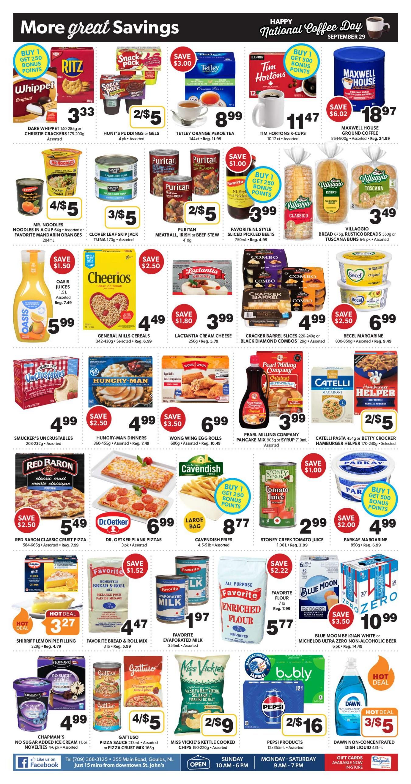 Bidgood's Flyer September 24 to 30