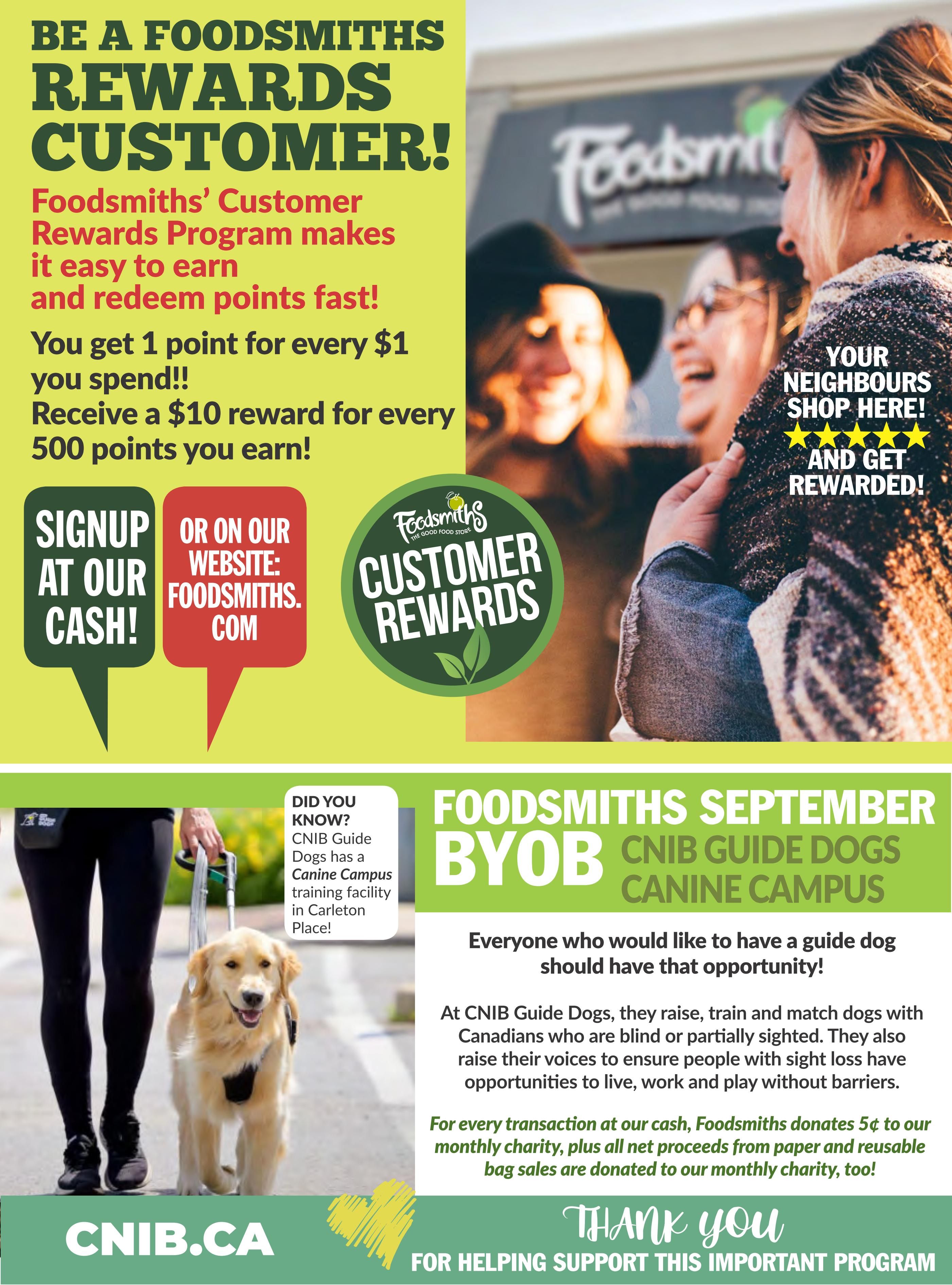 Foodsmiths Flyer September 24 to October 1