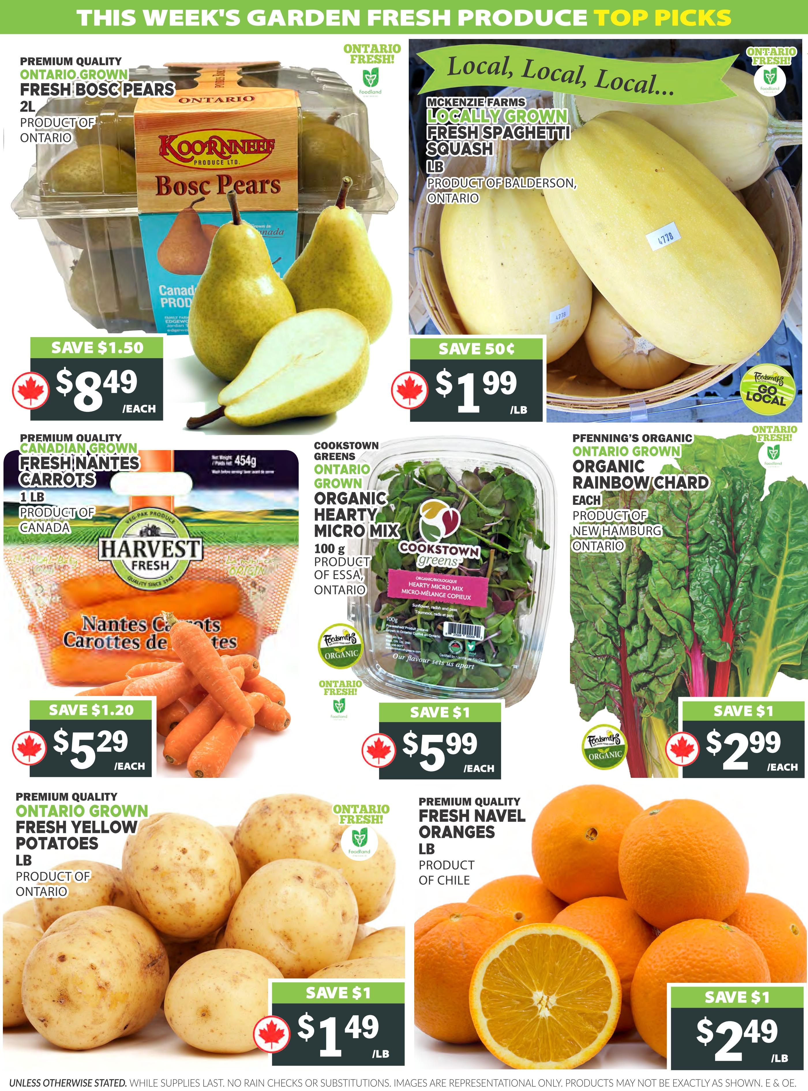 Foodsmiths Flyer September 24 to October 1