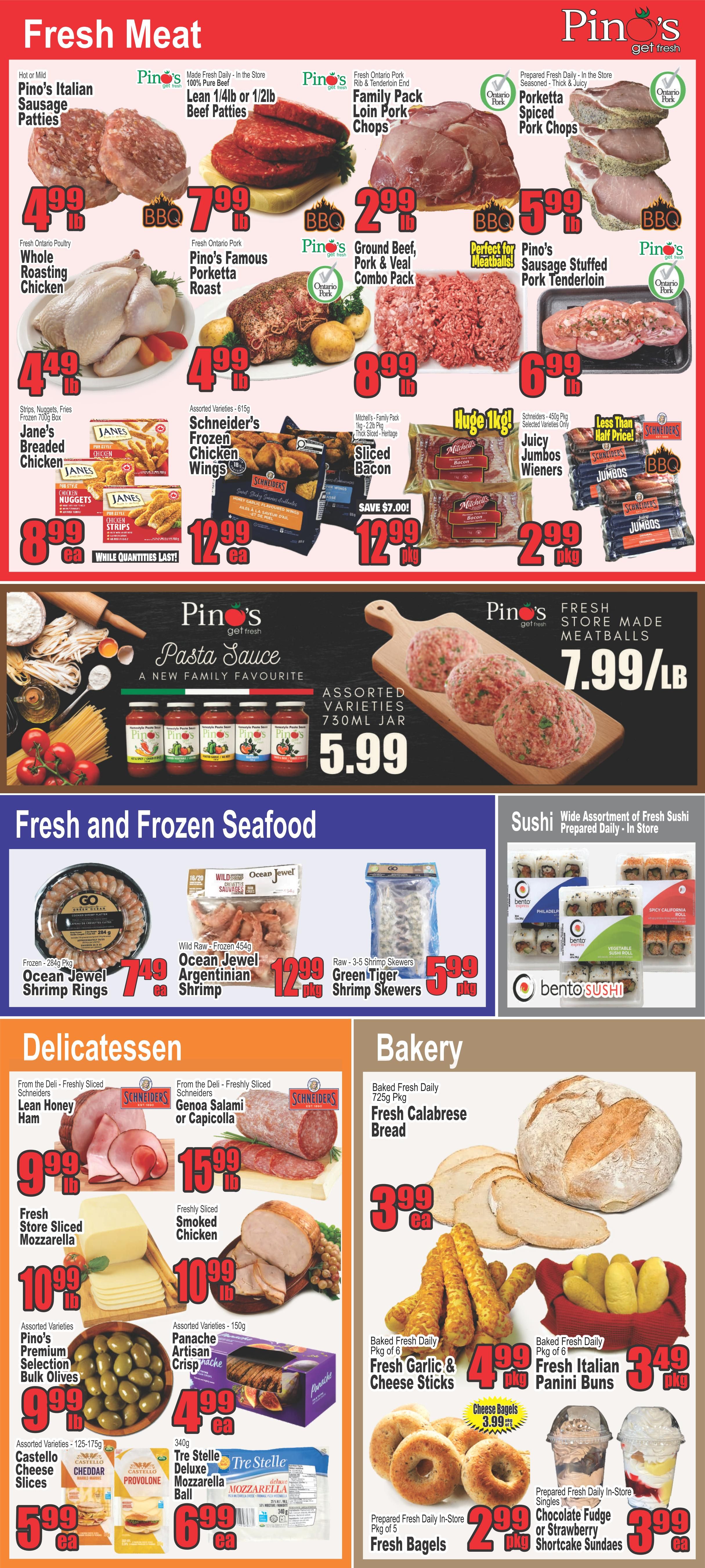 Pino's Flyer September 24 to 30