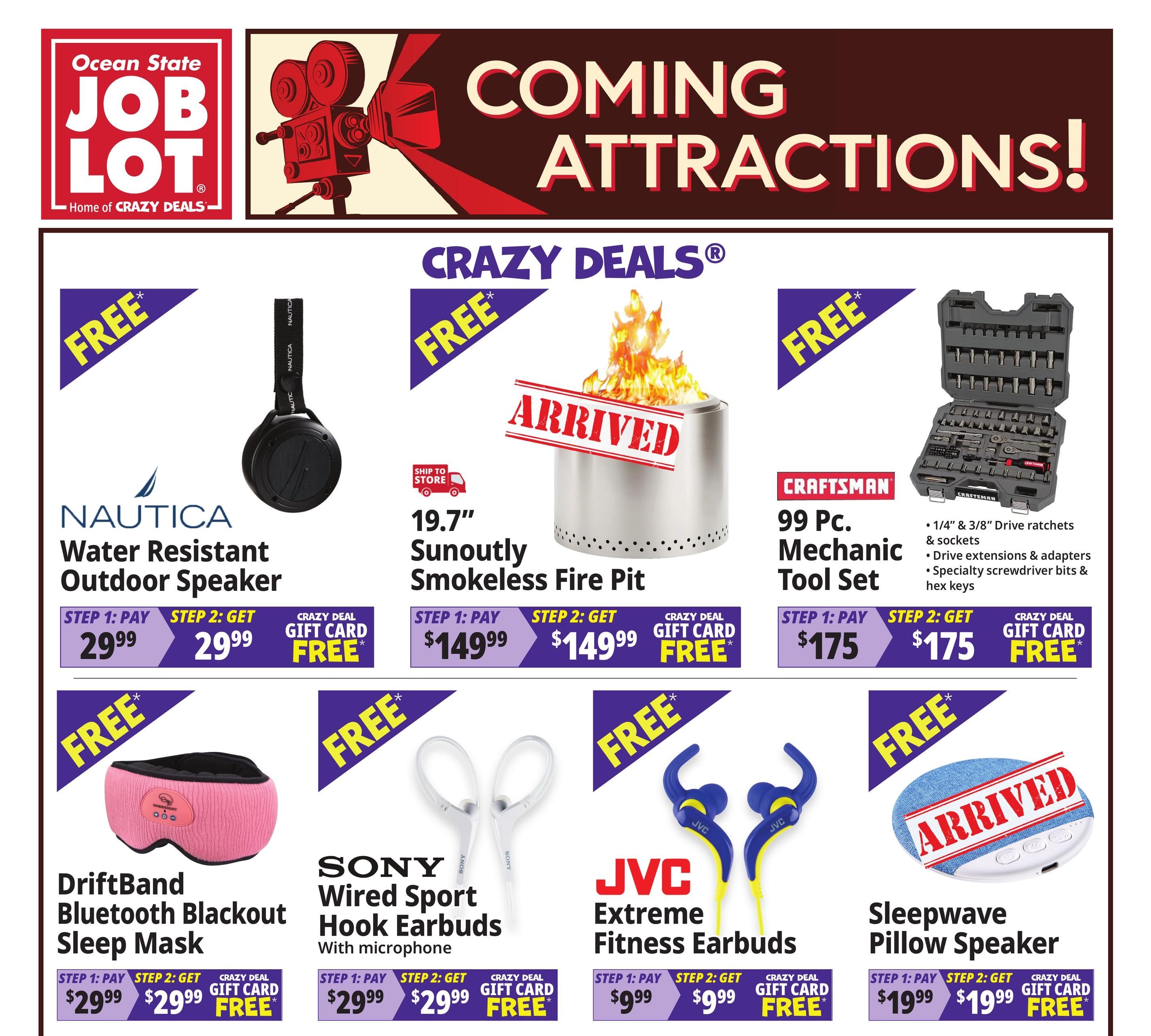 Ocean State Job Lot Coming Attractions Weekly Ad September 24 - 30, 2026