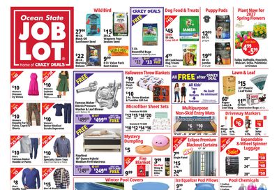 Ocean State Job Lot (Bridgeport Area, CT) Weekly Ad September 24 - 30, 2026