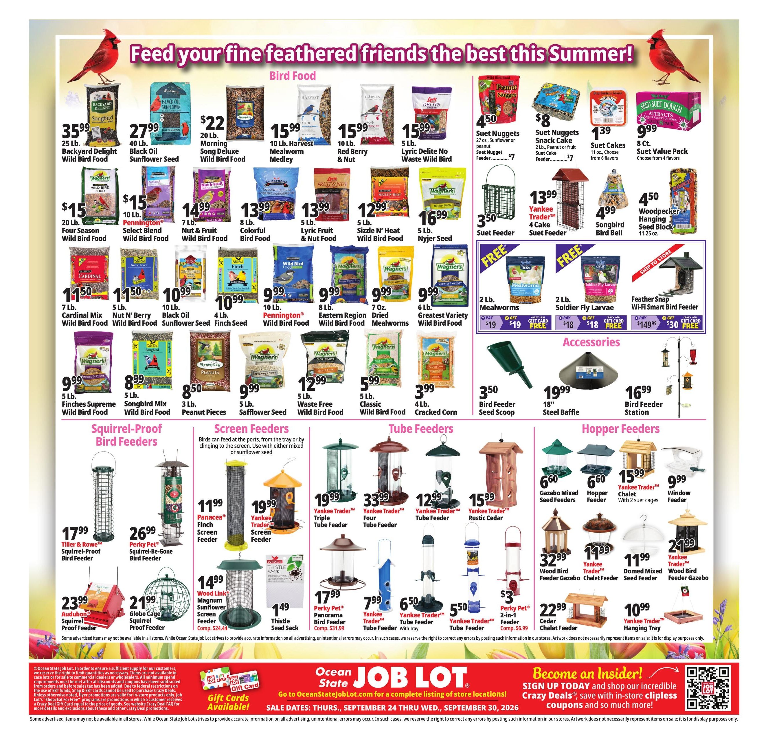 Ocean State Job Lot (Bridgeport Area, CT) Weekly Ad September 24 - 30, 2026