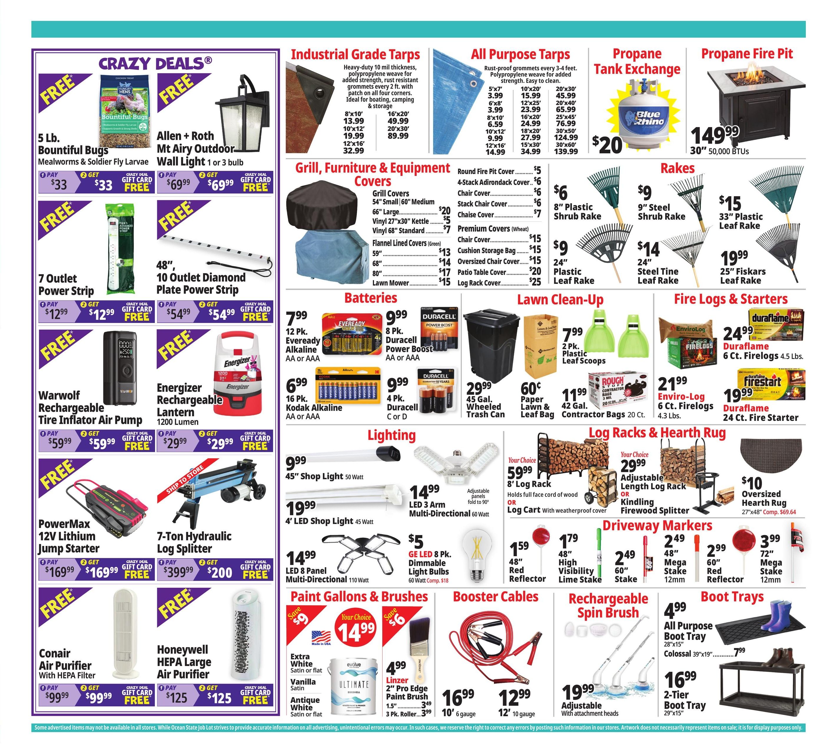Ocean State Job Lot (Haverford-Valley Forge Area, PA) Weekly Ad September 24 - 30, 2026