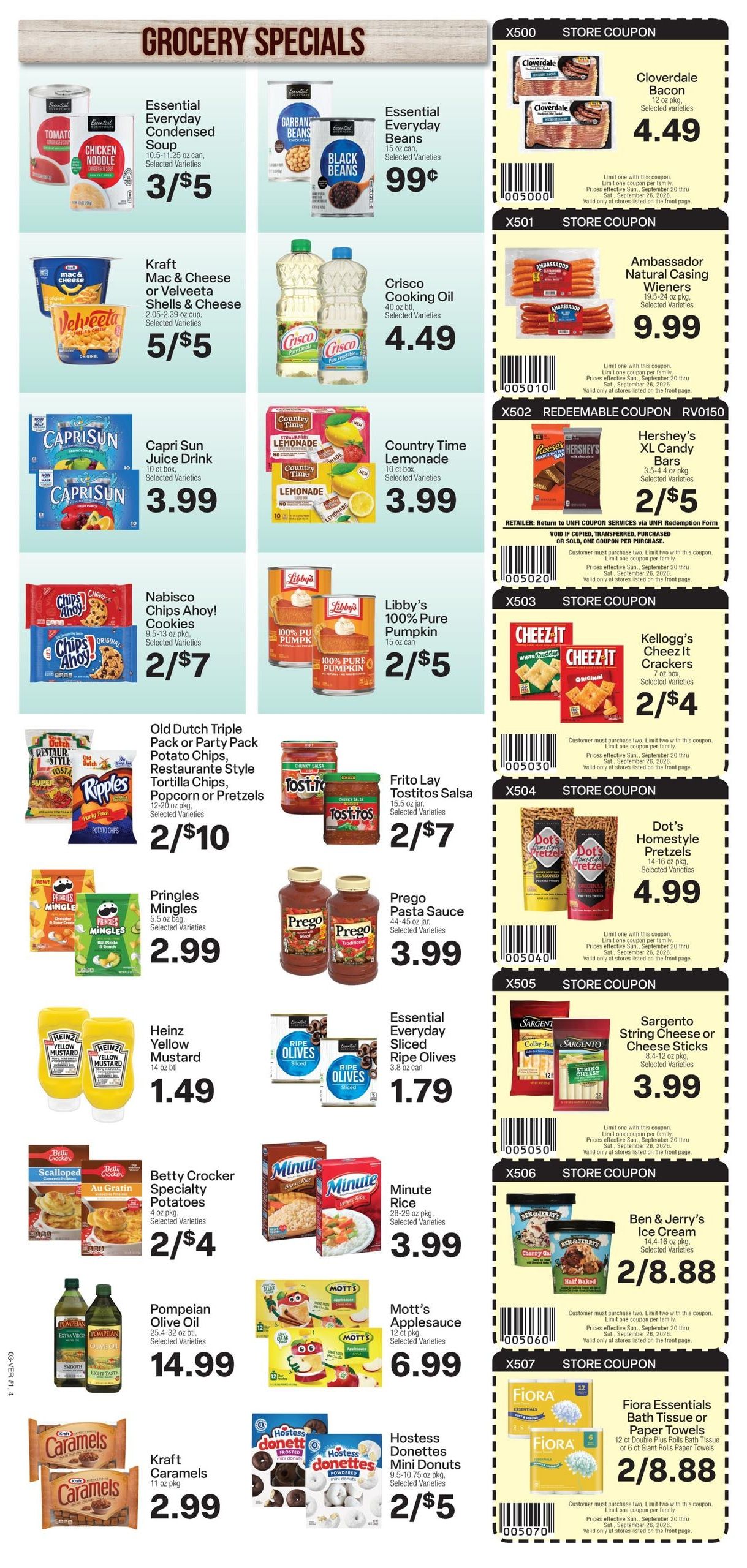 King's County Market Weekly Ad September 20 - 26, 2026