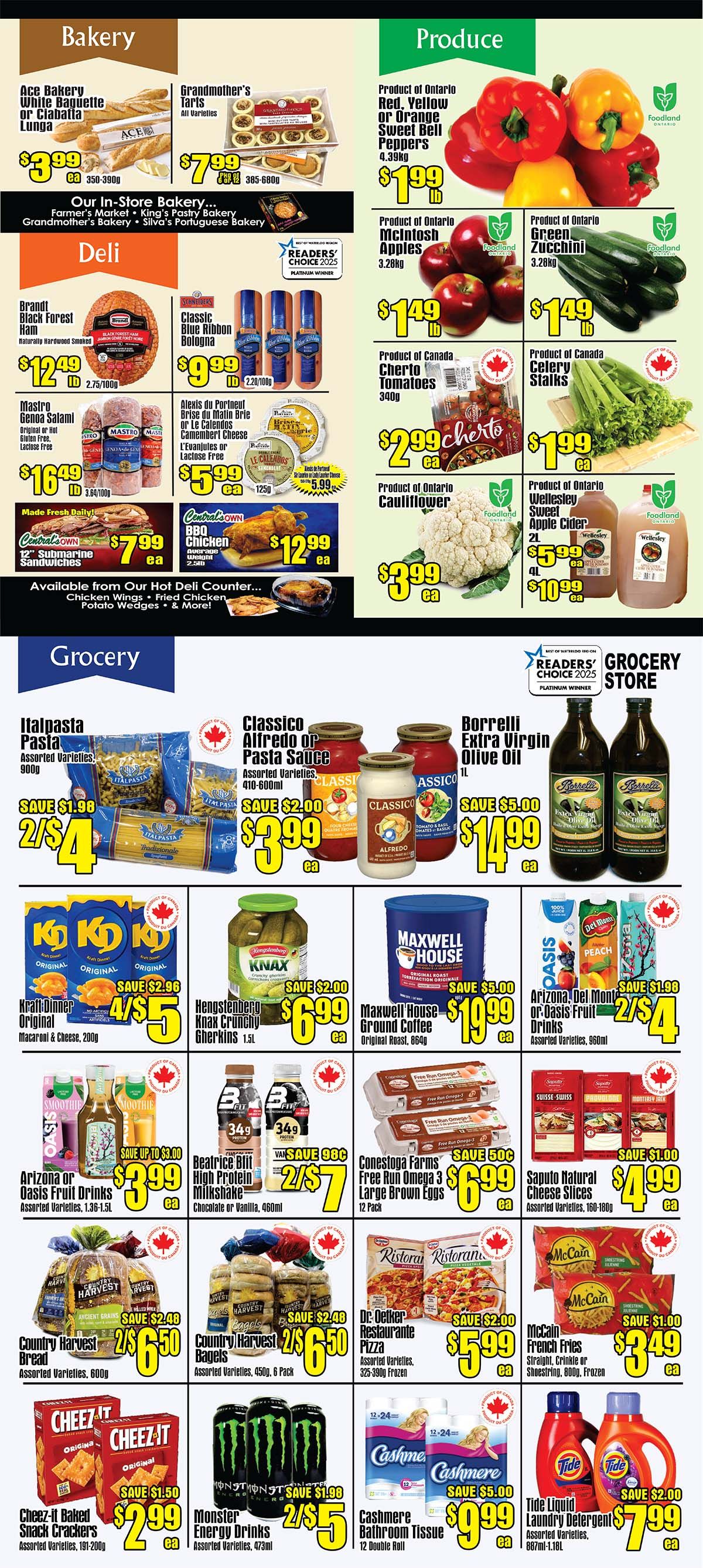 Central Fresh Market Flyer September 24 to October 1