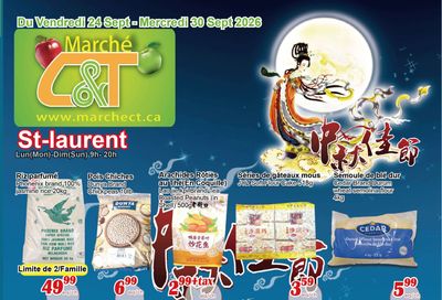 Marche C&T (St. Laurent) Flyer September 24 to 30