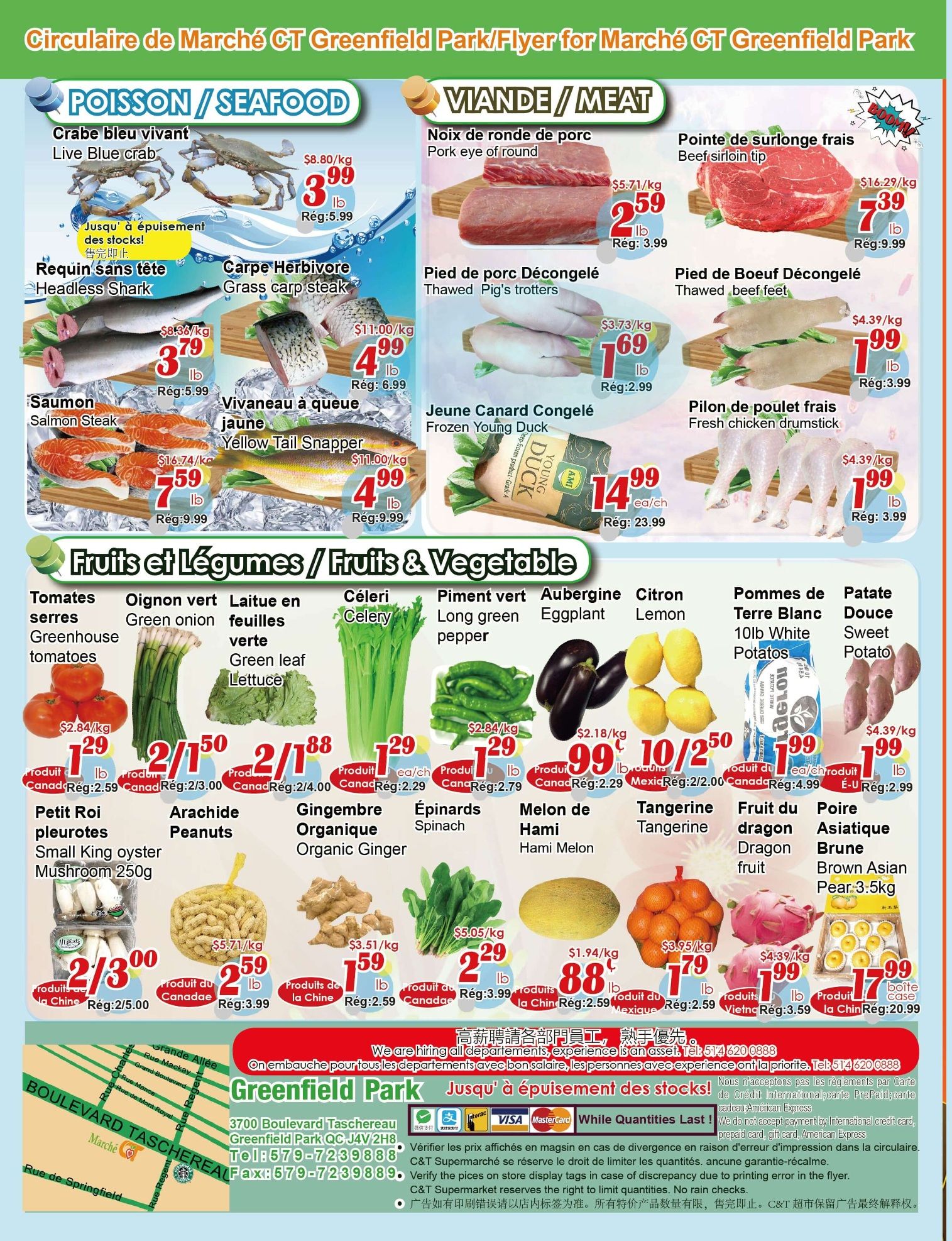 Marche C&T (Greenfield Park) Flyer September 24 to 30
