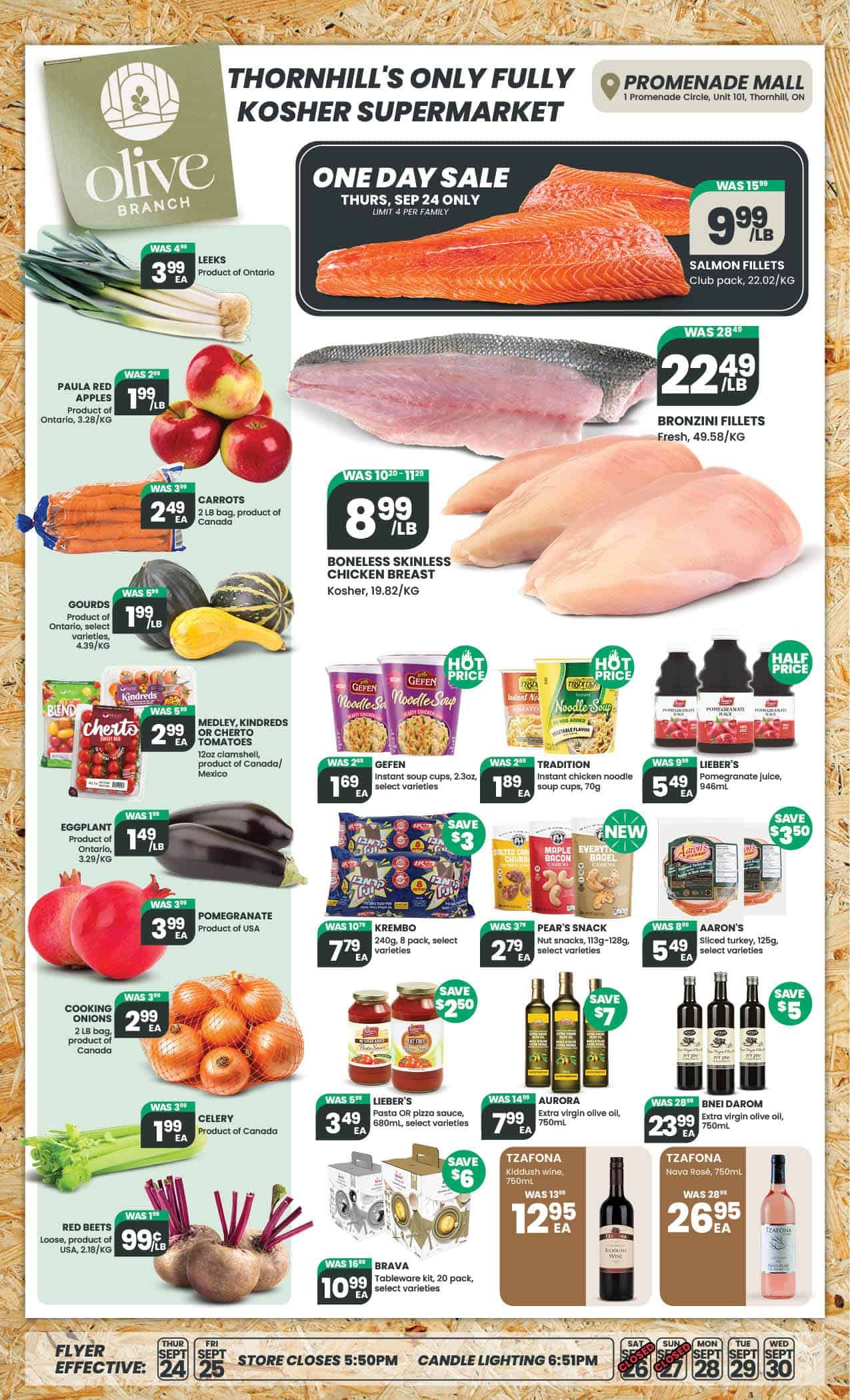 Olive Branch Flyer September 24 to 30