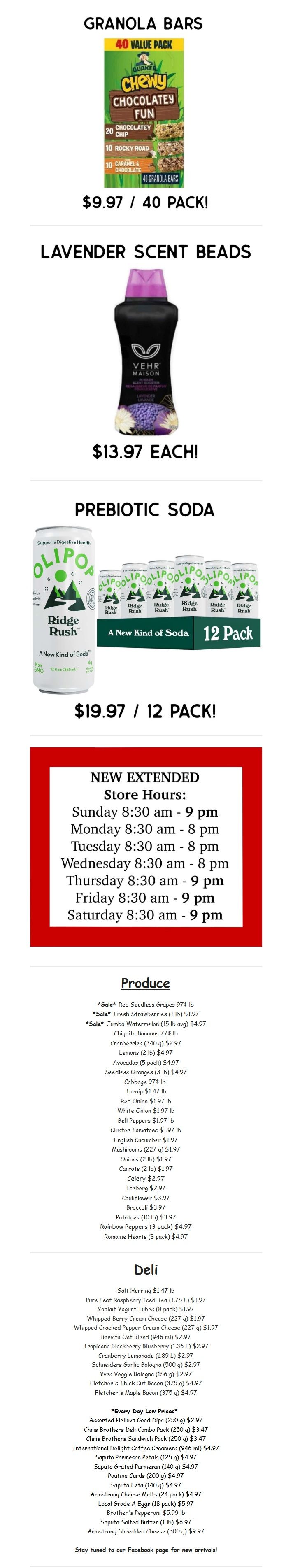 Gateway Meat Market Flyer September 24 to 30