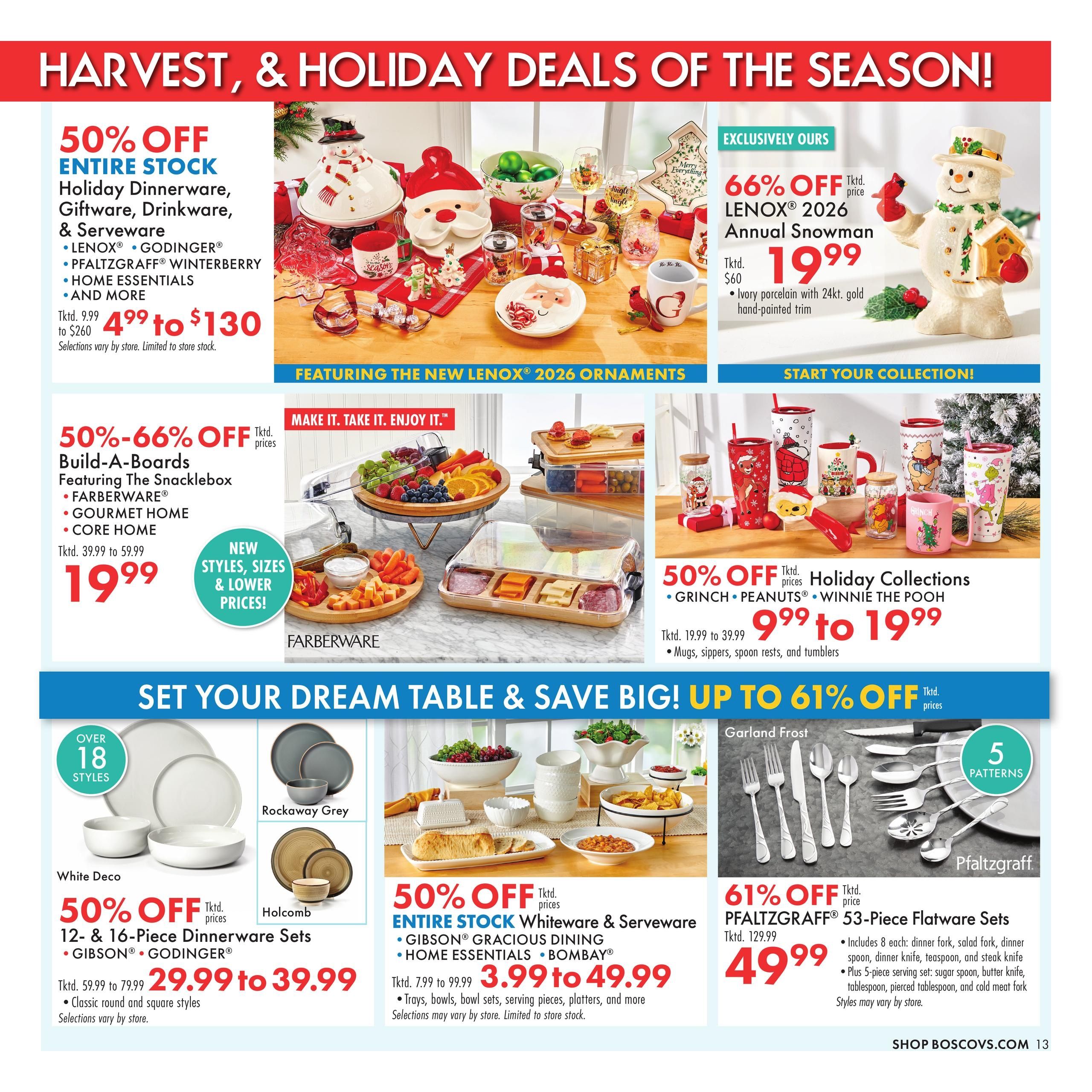 Boscov's VIP Days Weekly Ad September 20 - 30, 2026