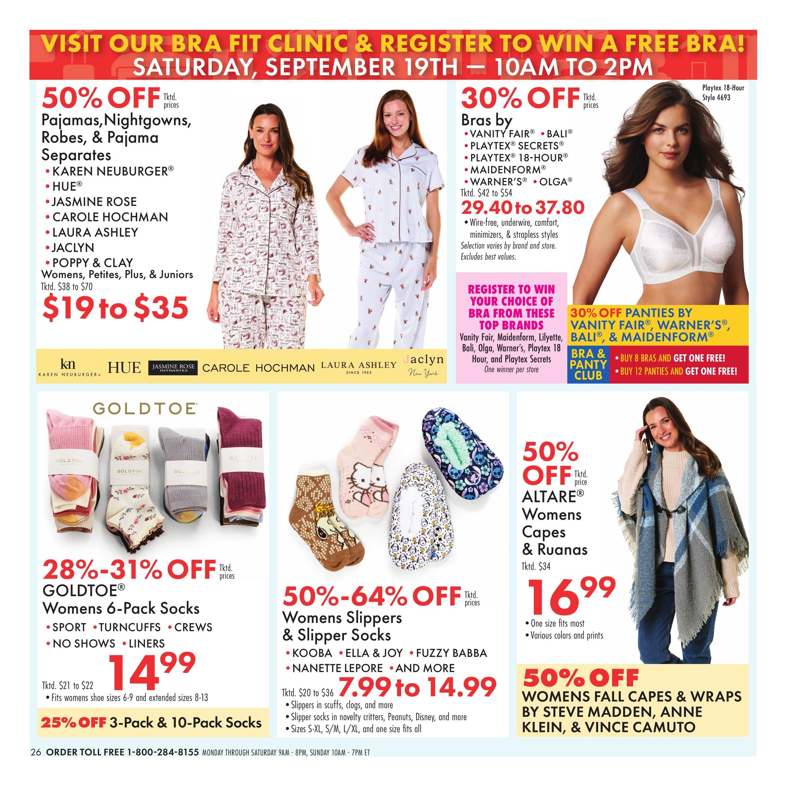 Boscov's VIP Days Weekly Ad September 20 - 30, 2026