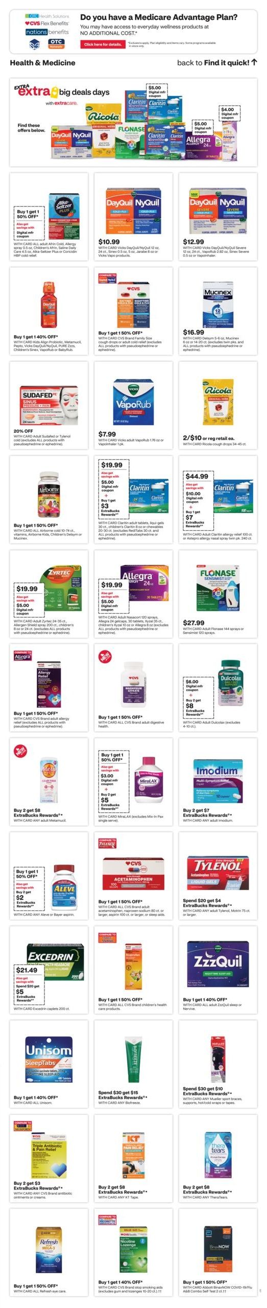 CVS Pharmacy (Bentley Area, MI) Weekly Ad September 27 - October 3, 2026