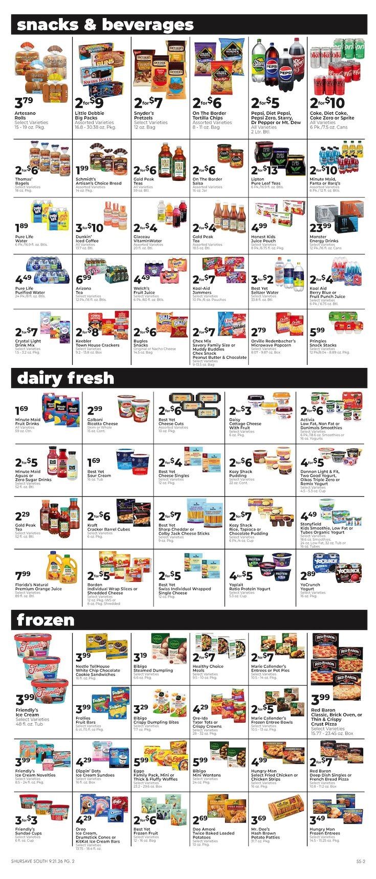 Freed's Market Weekly Ad September 24 - 30, 2026