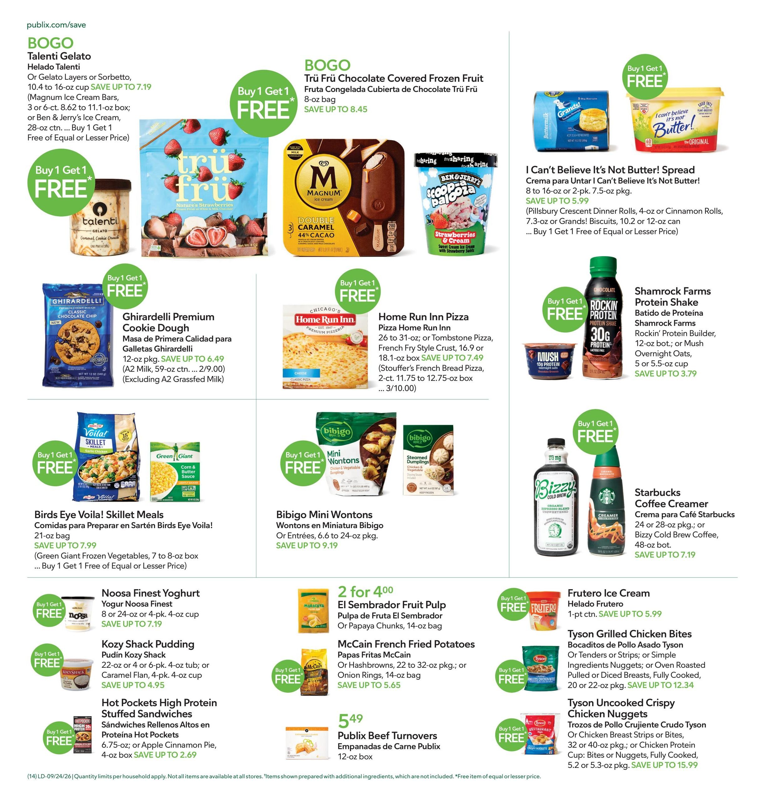 Publix (Cape Coral Area, FL) Anuncio Semanal Español Weekly Ad September 24 - 30, 2026