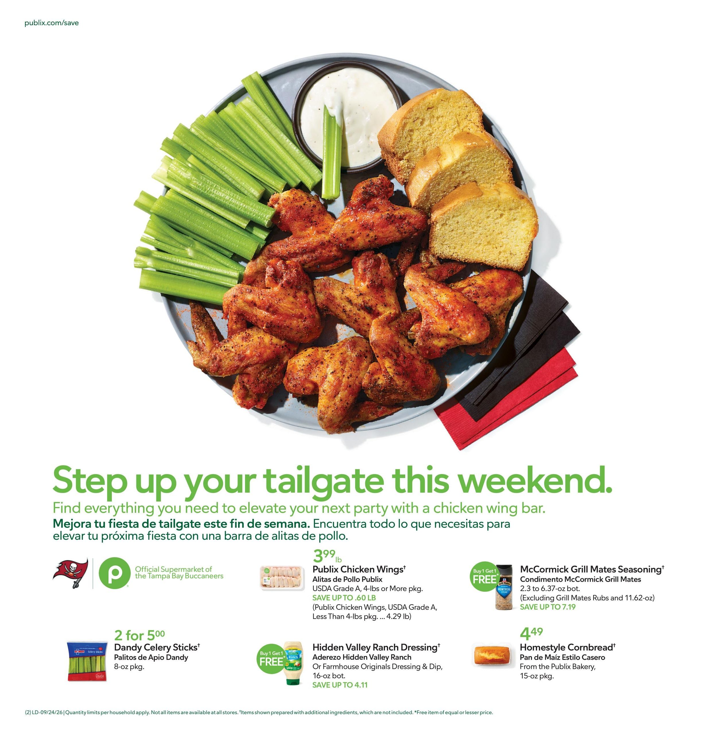 Publix Anuncio Semanal Español Weekly Ad September 24 - 30, 2026