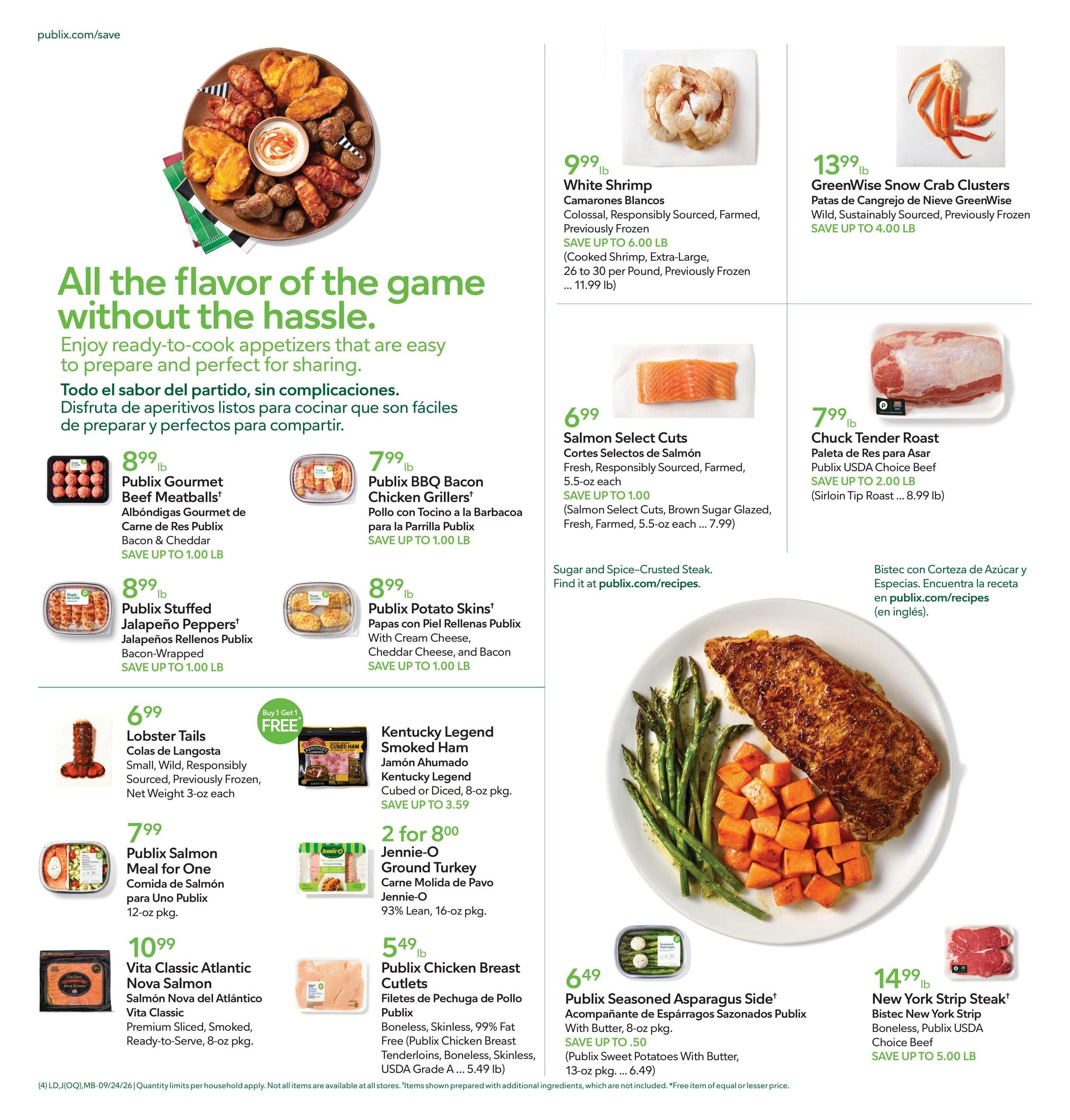 Publix (Cape Coral Area, FL) Anuncio Semanal Español Weekly Ad September 24 - 30, 2026