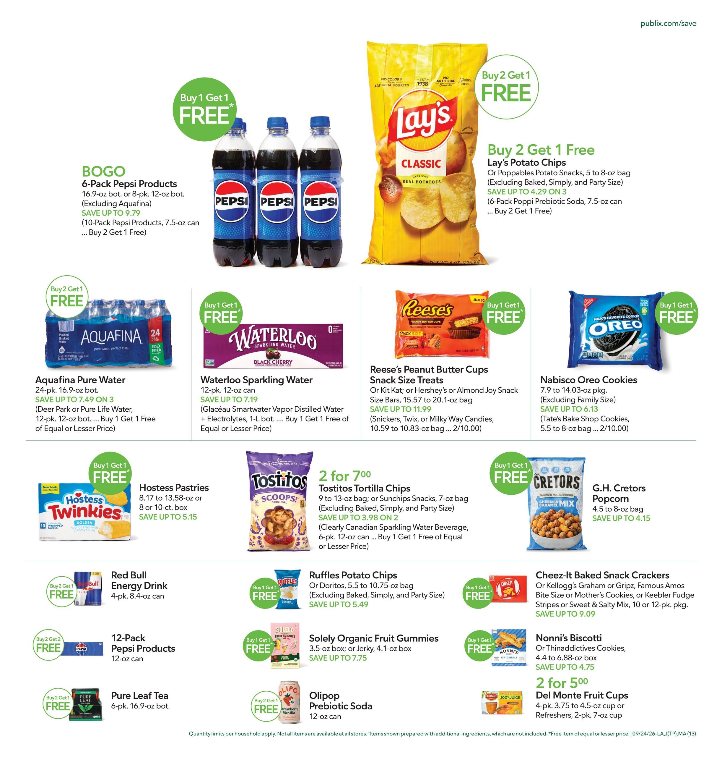 Publix (Cape Coral Area, FL) Weekly Ad September 24 - 30, 2026