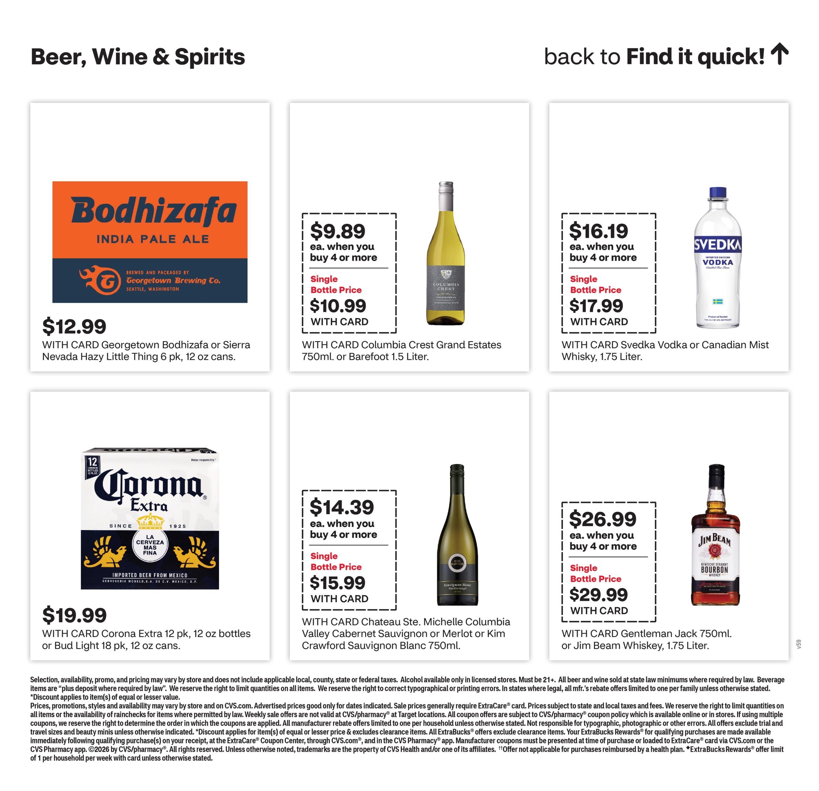 CVS Pharmacy (Boardman Area, OR) Weekly Ad September 27 - October 3, 2026
