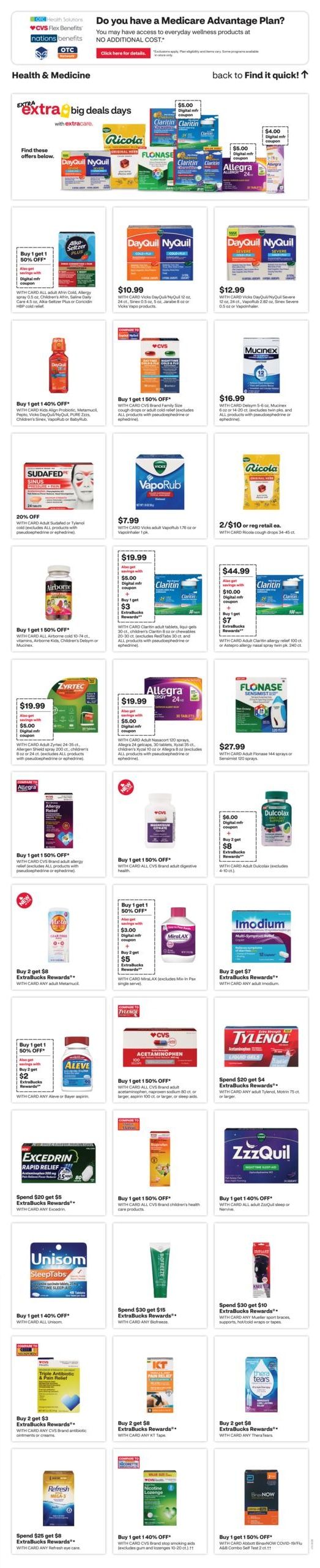 CVS Pharmacy (Brookville Area, IN) Weekly Ad September 27 - October 3, 2026