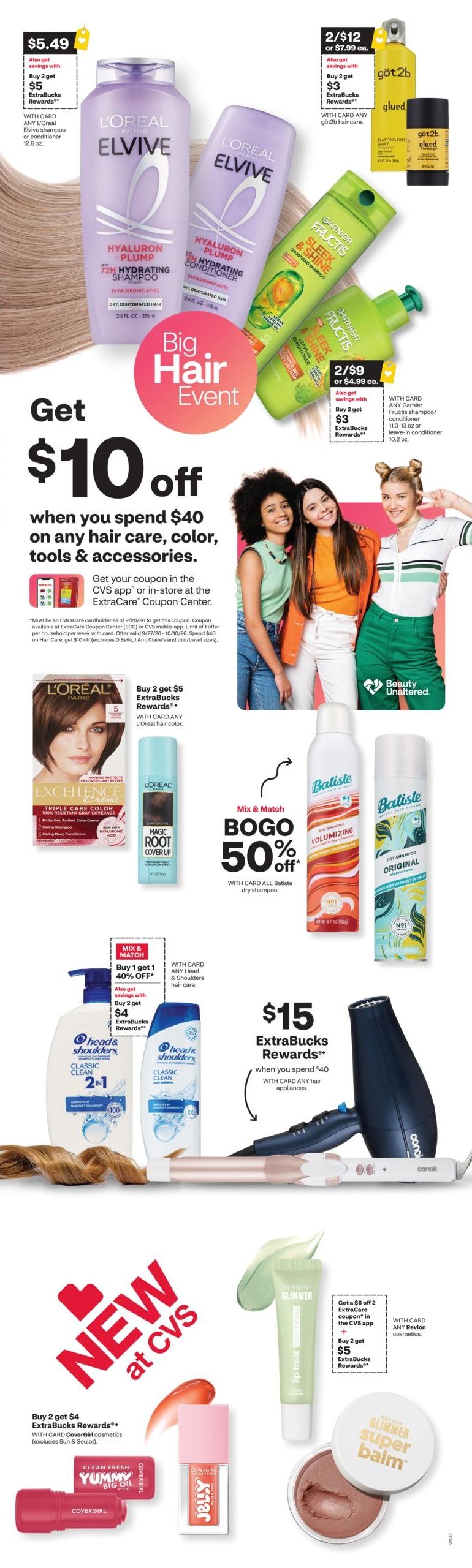 CVS Pharmacy (Cary Area, NC) Weekly Ad September 27 - October 3, 2026