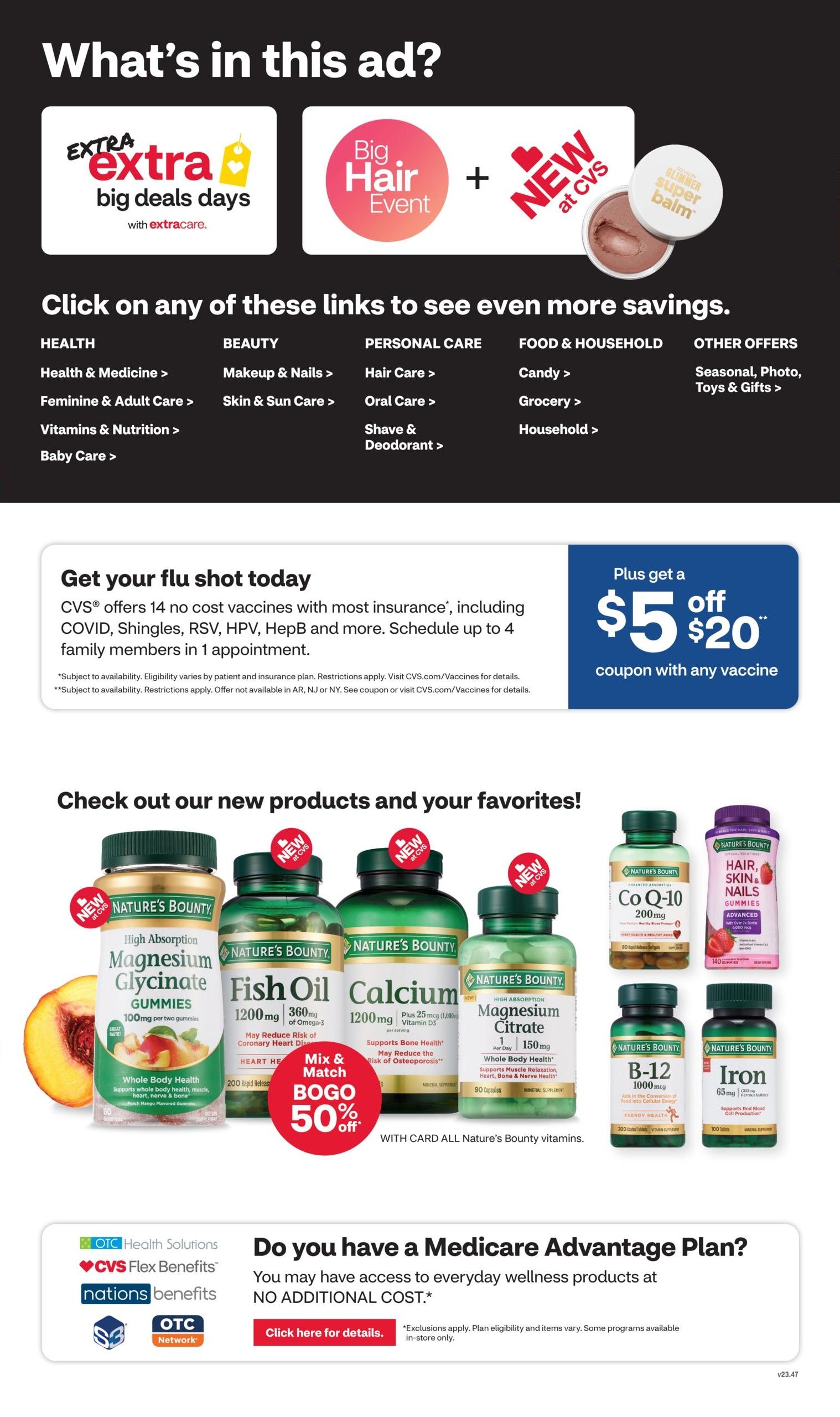 CVS Pharmacy (Cary Area, NC) Weekly Ad September 27 - October 3, 2026