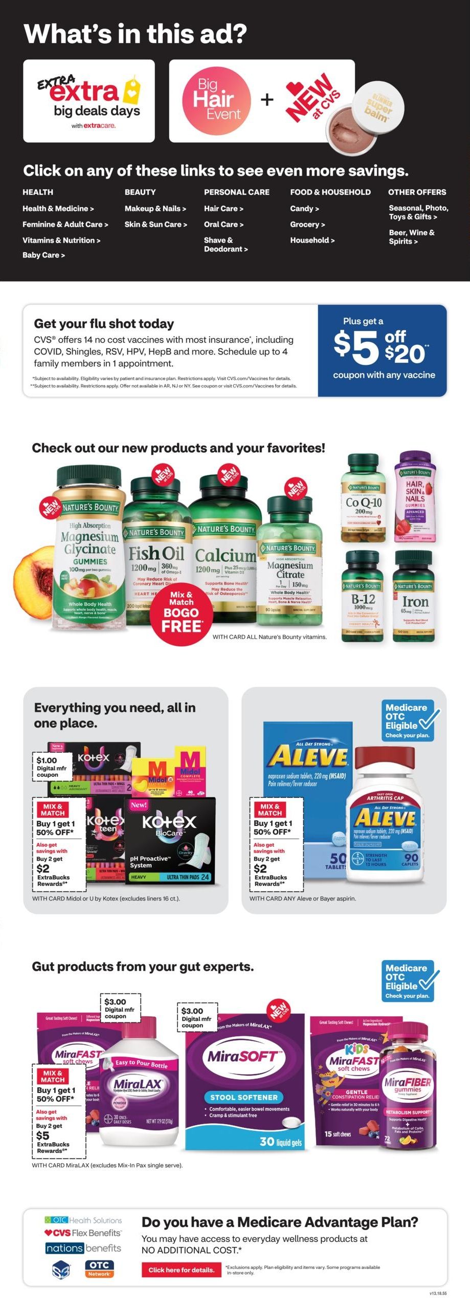 CVS Pharmacy (Hanover Area, IN) Weekly Ad September 27 - October 3, 2026