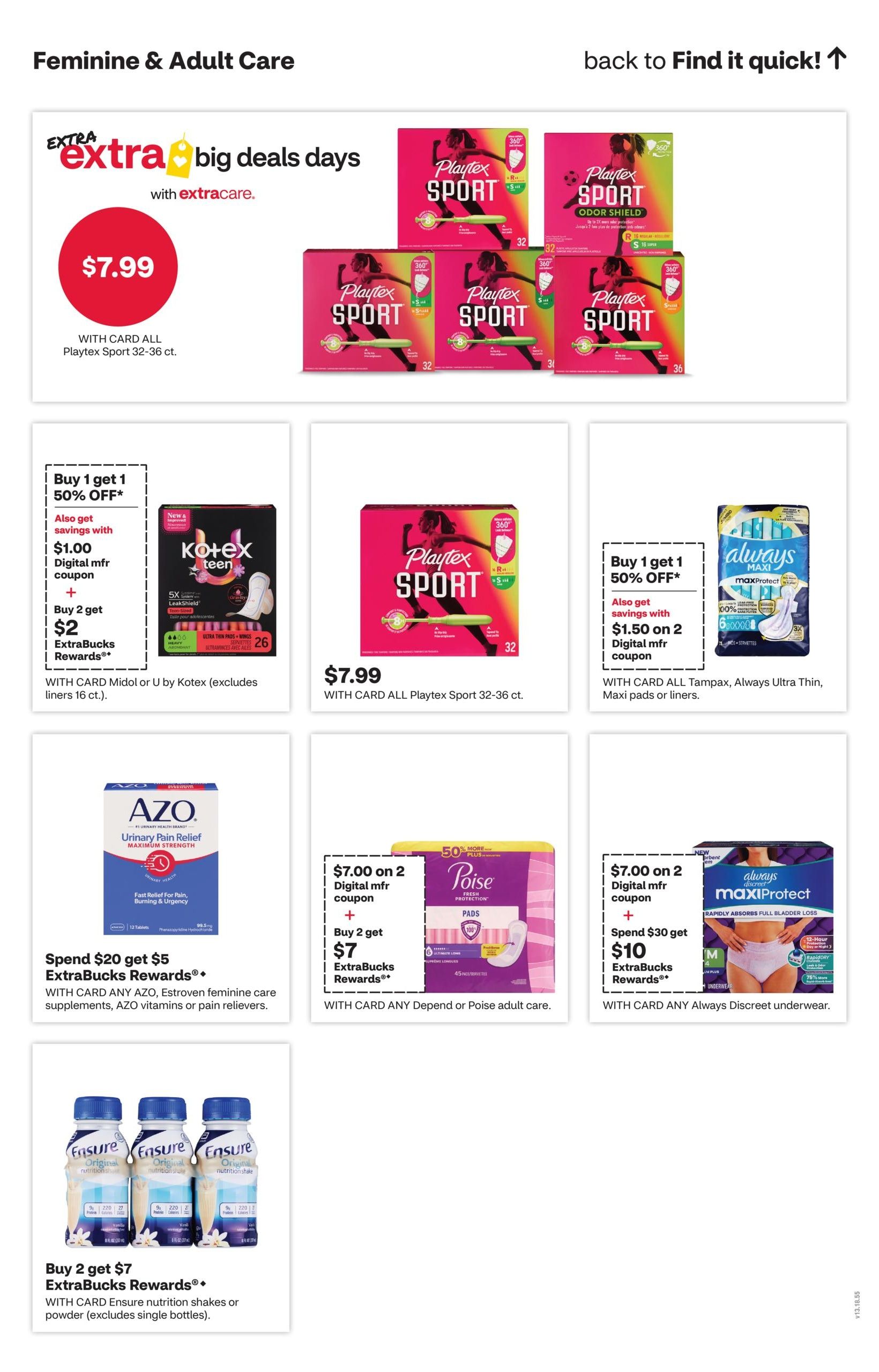 CVS Pharmacy (Hanover Area, IN) Weekly Ad September 27 - October 3, 2026