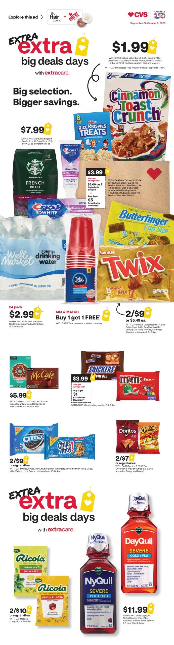 CVS Pharmacy (Aurora Area, IL) Weekly Ad September 27 - October 4, 2026