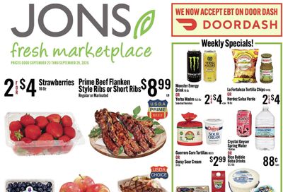 Jons International Marketplace (Simi Valley Area, CA) Weekly Ad September 23 - 29, 2026