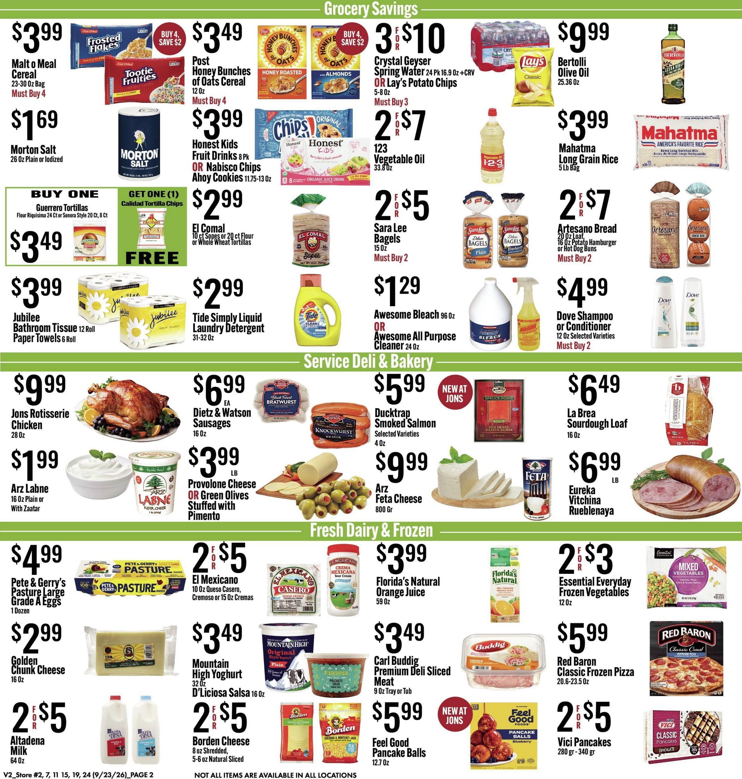 Jons International Marketplace (Simi Valley Area, CA) Weekly Ad September 23 - 29, 2026
