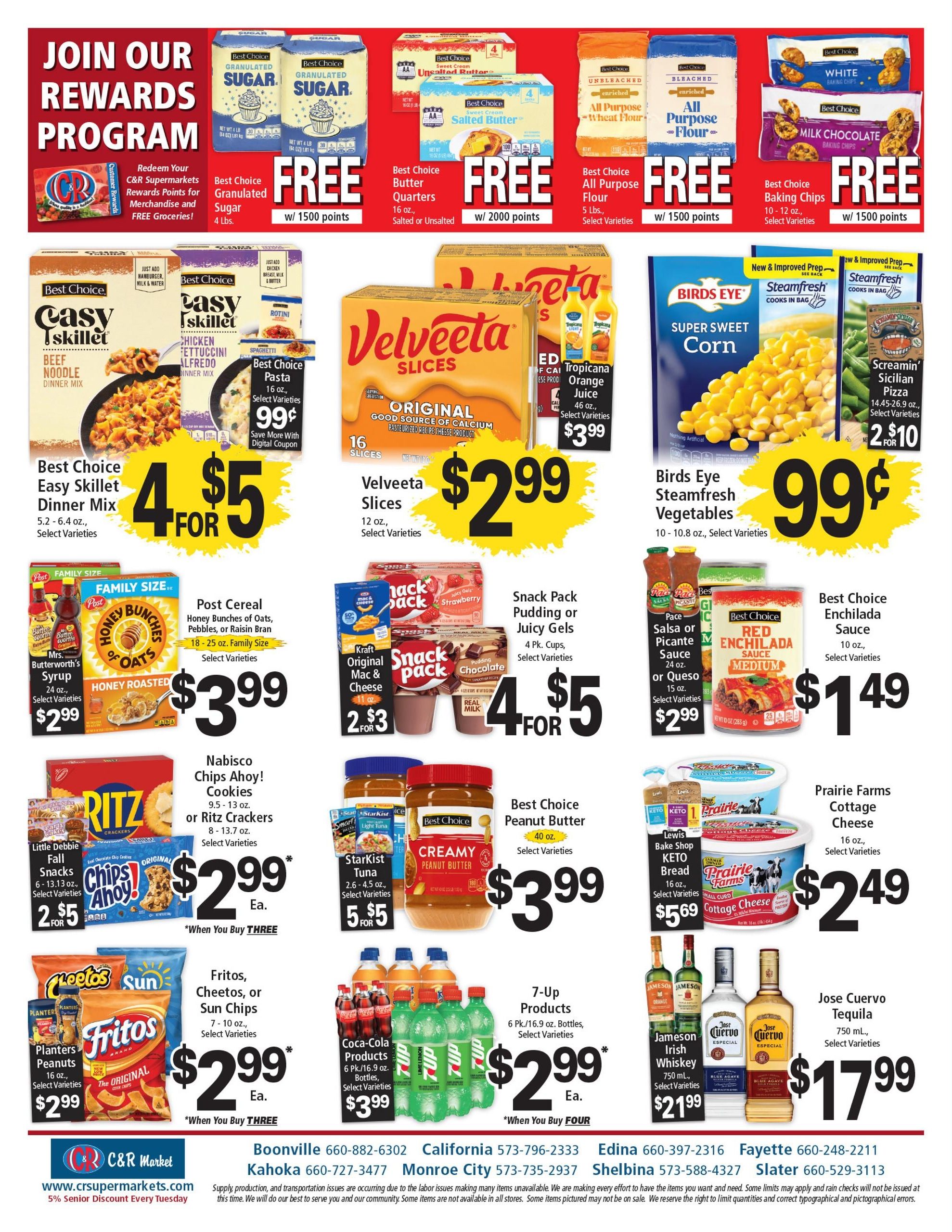C&R Supermarkets Weekly Ad September 23 - 29, 2026