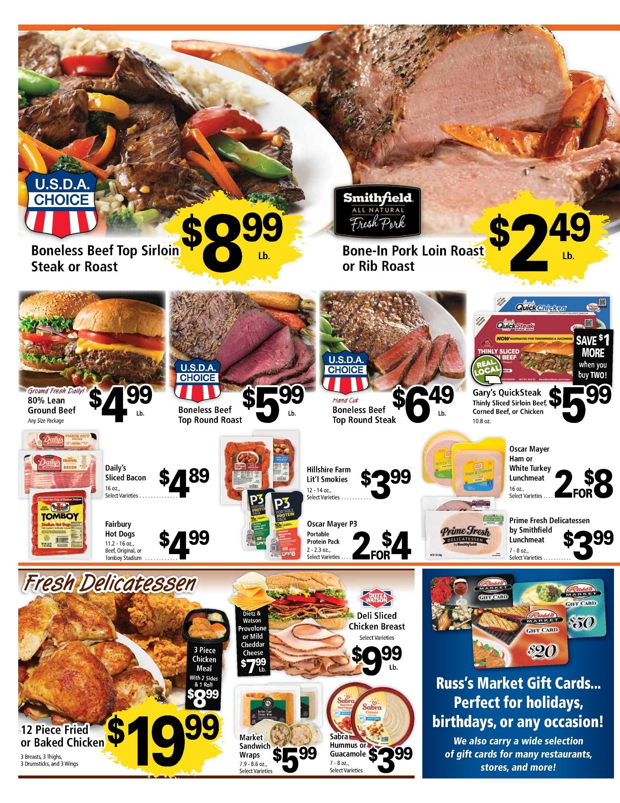 Russ's Market Weekly Ad September 23 - 29, 2026