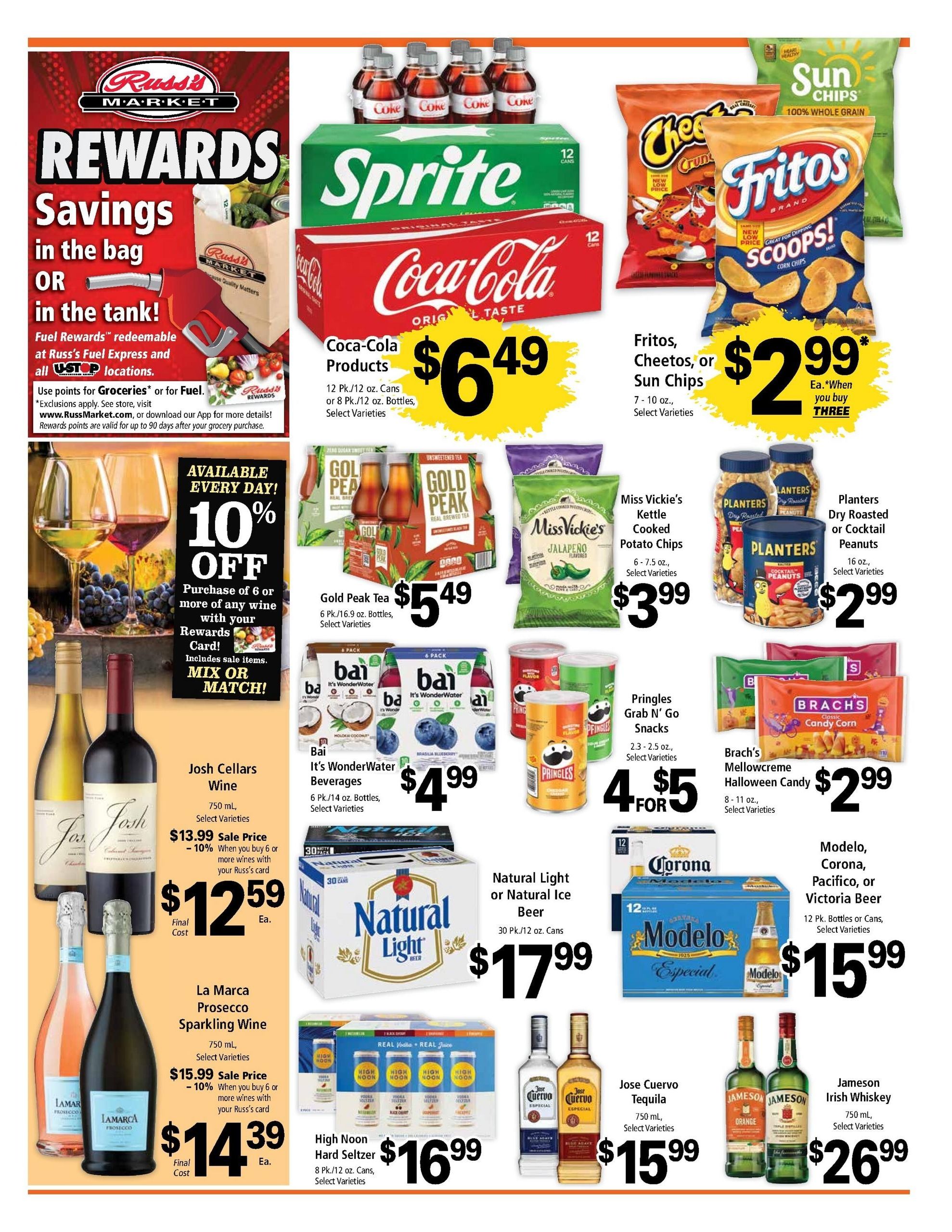 Russ's Market Weekly Ad September 23 - 29, 2026