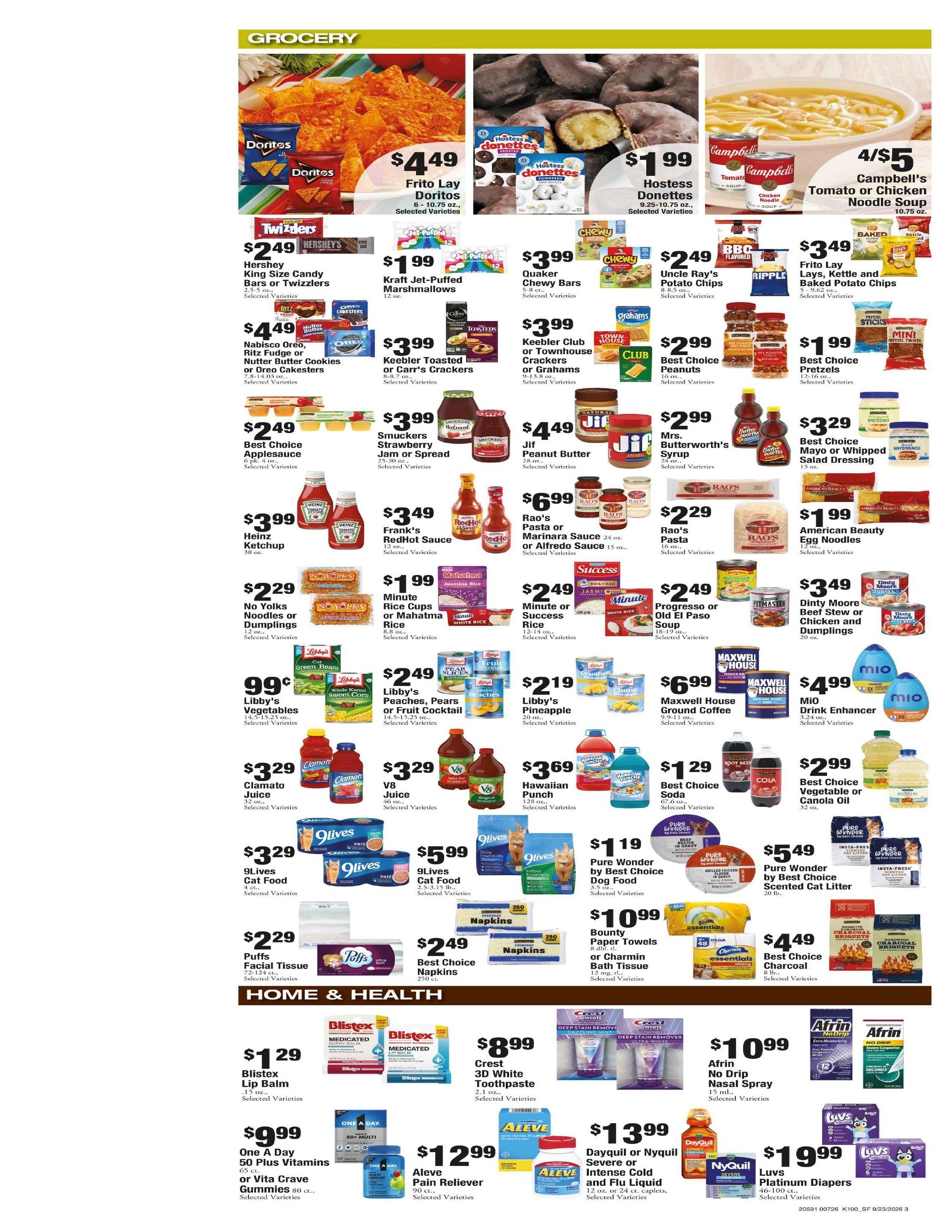 Payless Discount Foods Weekly Ad September 23 - 29, 2026