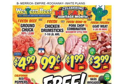 Western Beef (Rockaway Blvd South Ozone Park Area, NY) Weekly Ad September 24 - 30, 2026